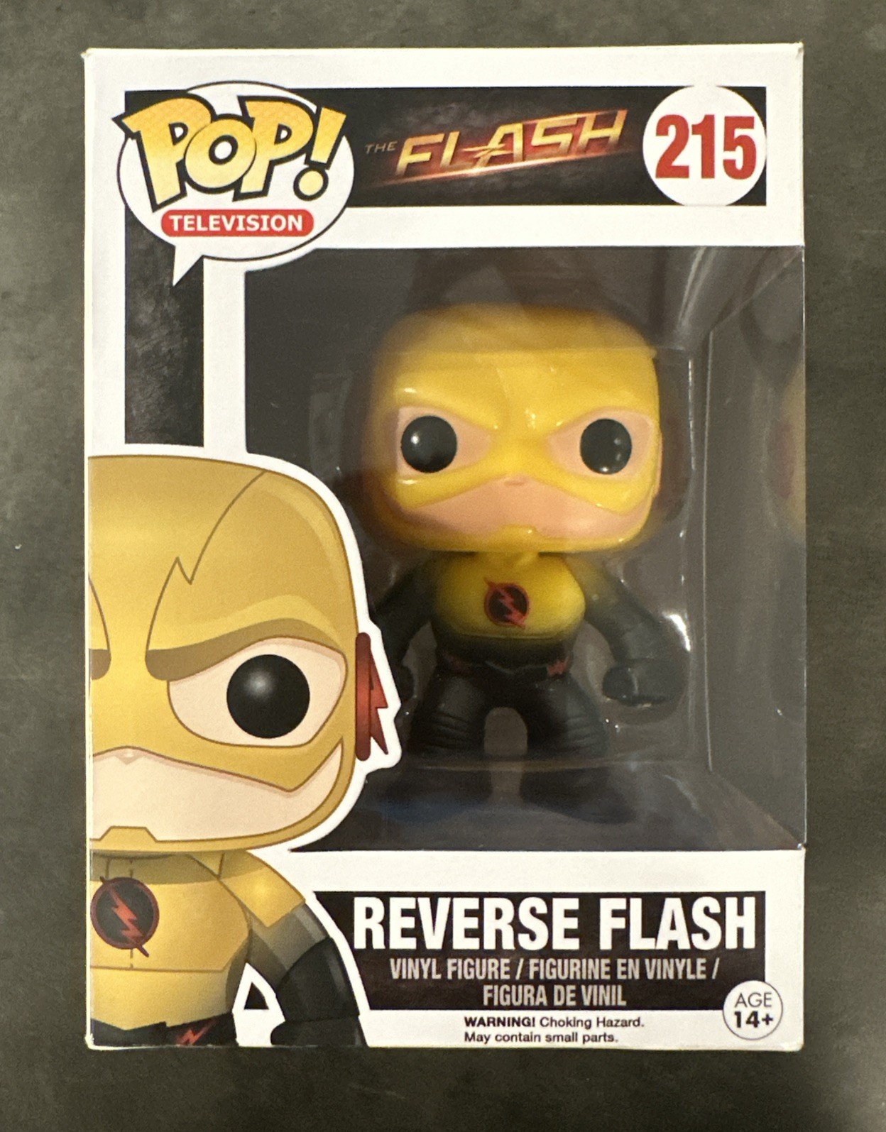 Funko Pop! Vinyl The Flash REVERSE FLASH #215 Television Figure