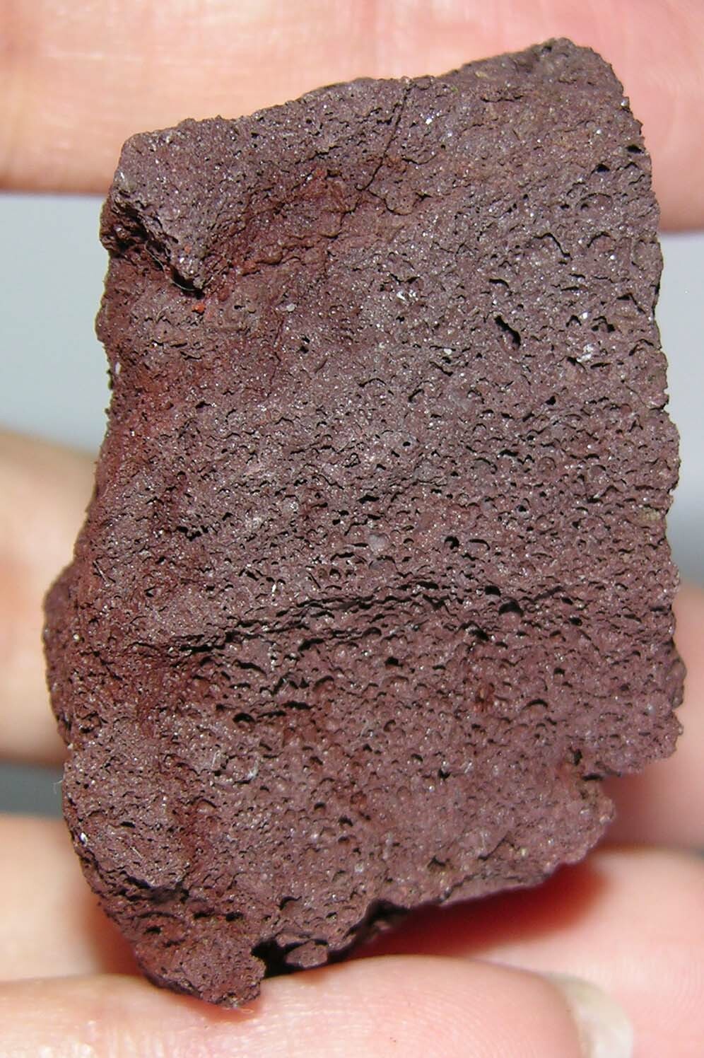 #16 1 3/4 in USA 100% Natural Volcano Rough Raw Red Lava Rock Specimen 45.00mm