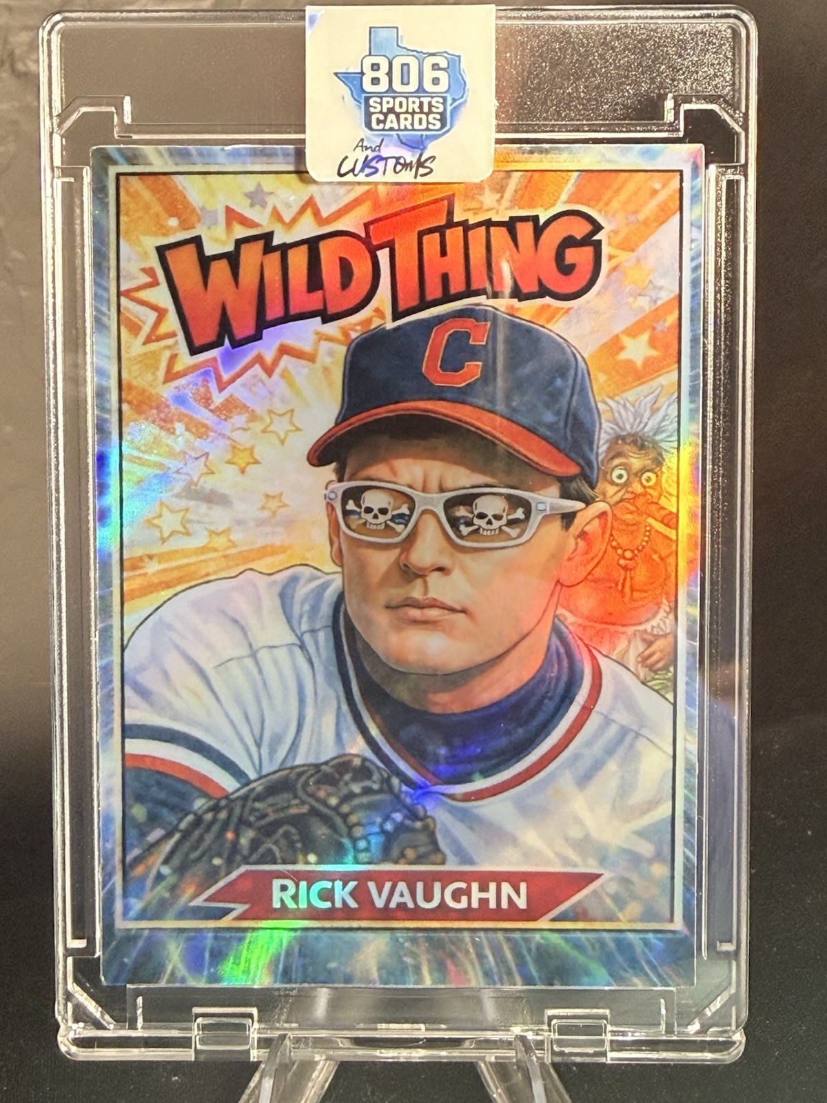 806 Sports Cards Custom Wild Thing Rick Vaughn Non-Sport Card Major League