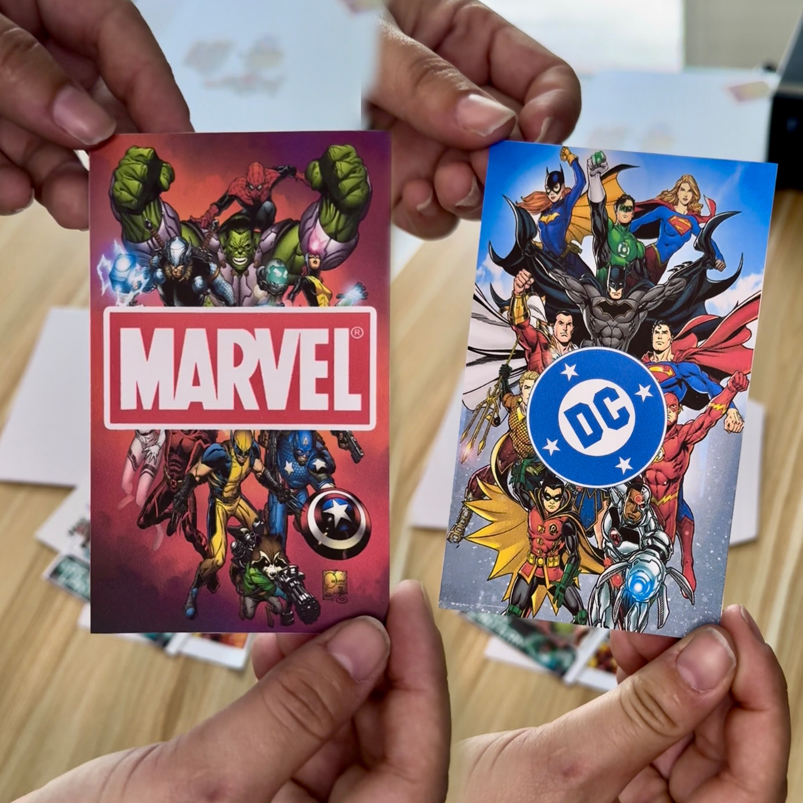 Custom Index Cards for BCW Short Comic Book Bin, Card Labels for Books Storage