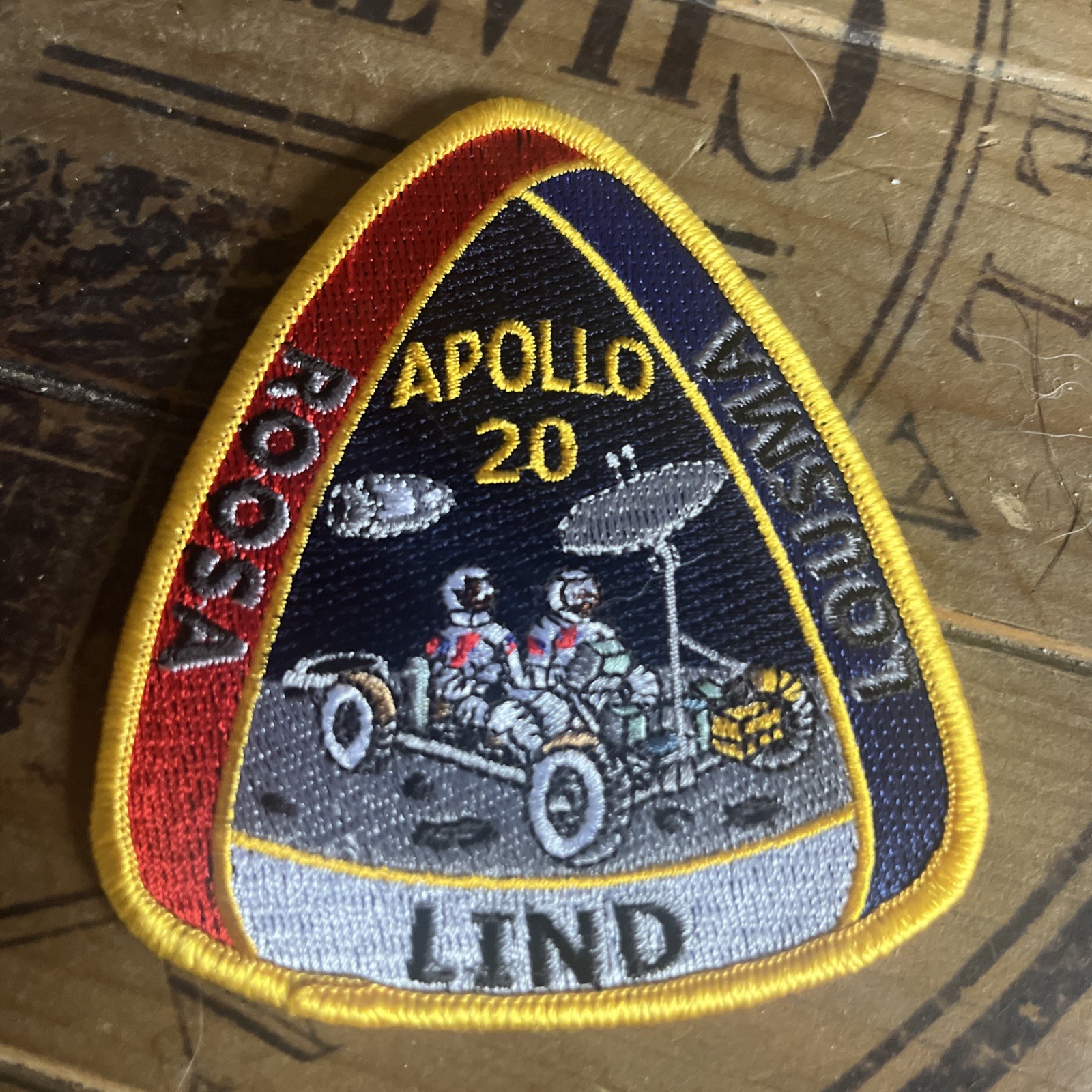 Rare APOLLO 20 Canceled Flight Patch – NASA20