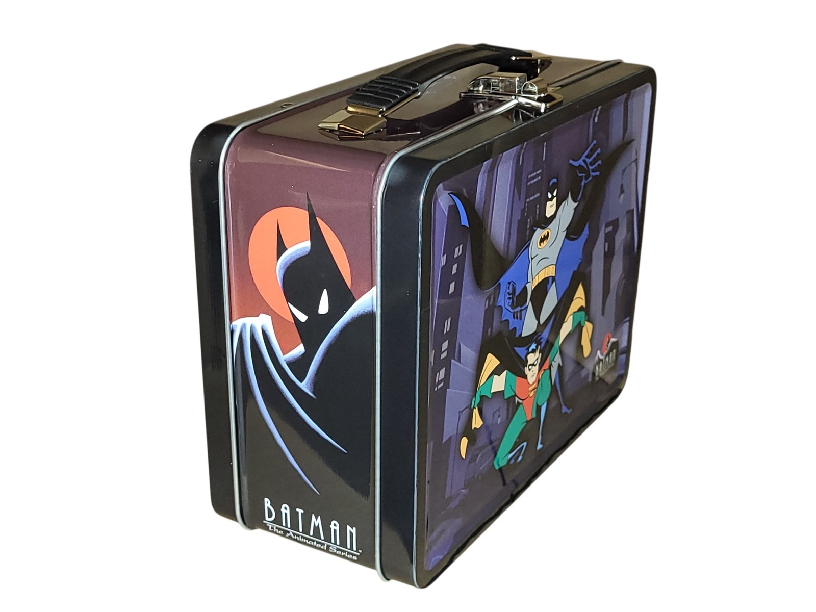 Factory Entertainment “Batman” The Animated Series Metal Tin Tote Lunch Box
