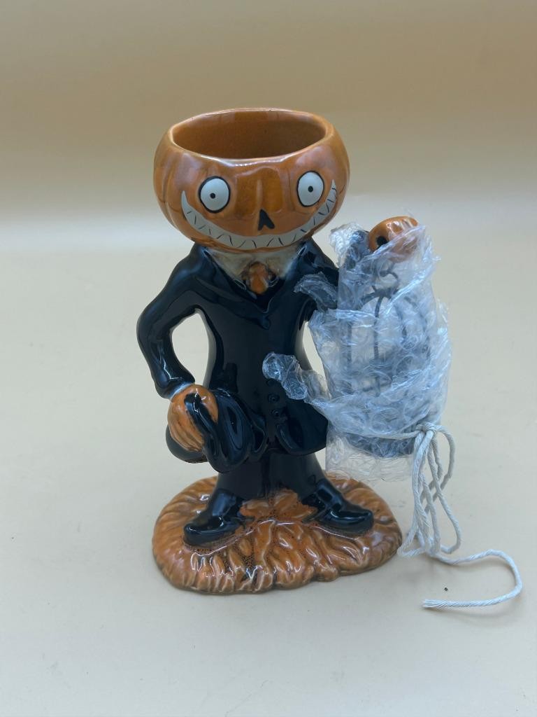 Yankee Candle – 2011 – “Pumpkin People” – Boney Bunch – Halloween – Raven Cage