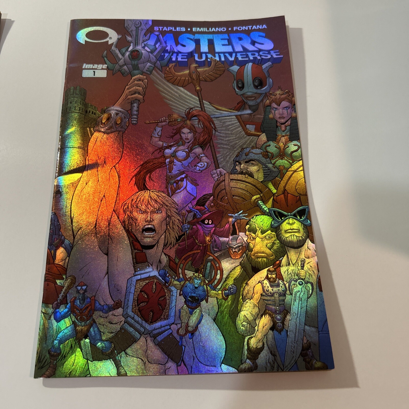 Masters Of The Universe #1 Holofoil, Image, 2003; He-Man;Val Staples- Image 1!!