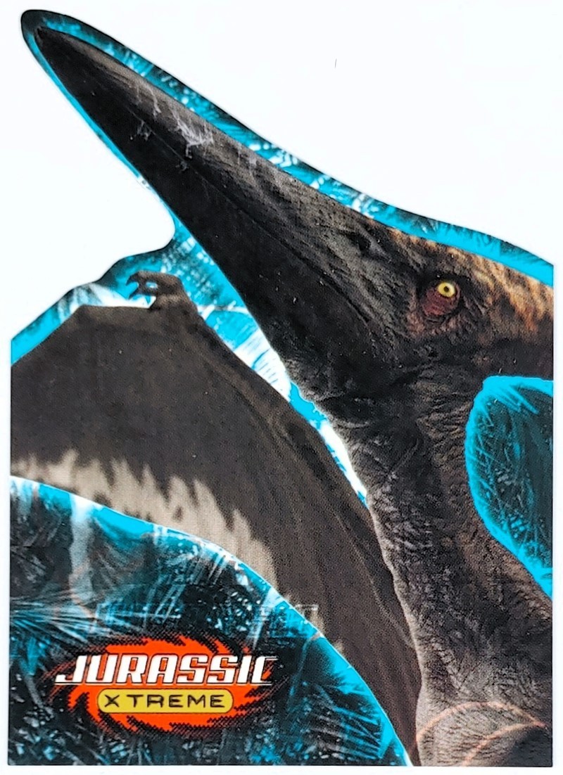 2001 Inkworks Jurassic Park 3 III #JE3 X Treme Die-Cut Pteranodons Insert Card!
