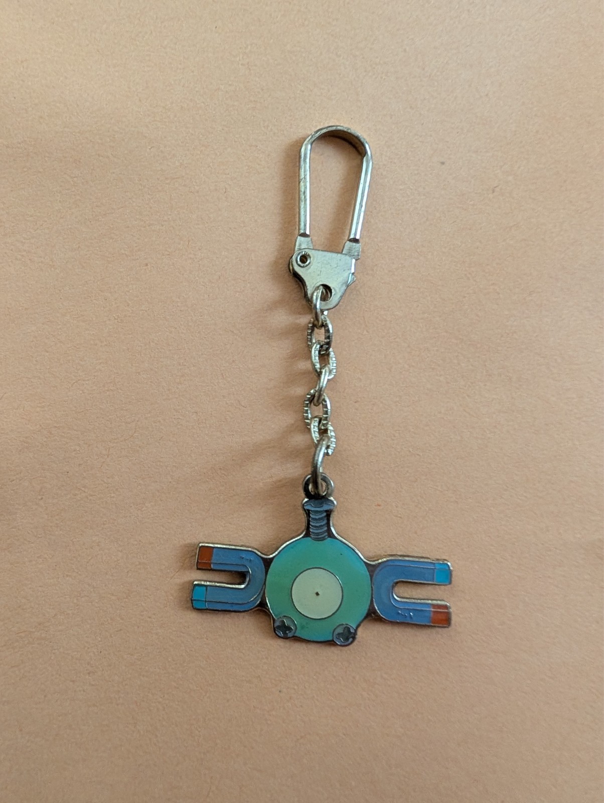 Magnemite Keychain Pokémon metal charm Nintenodo