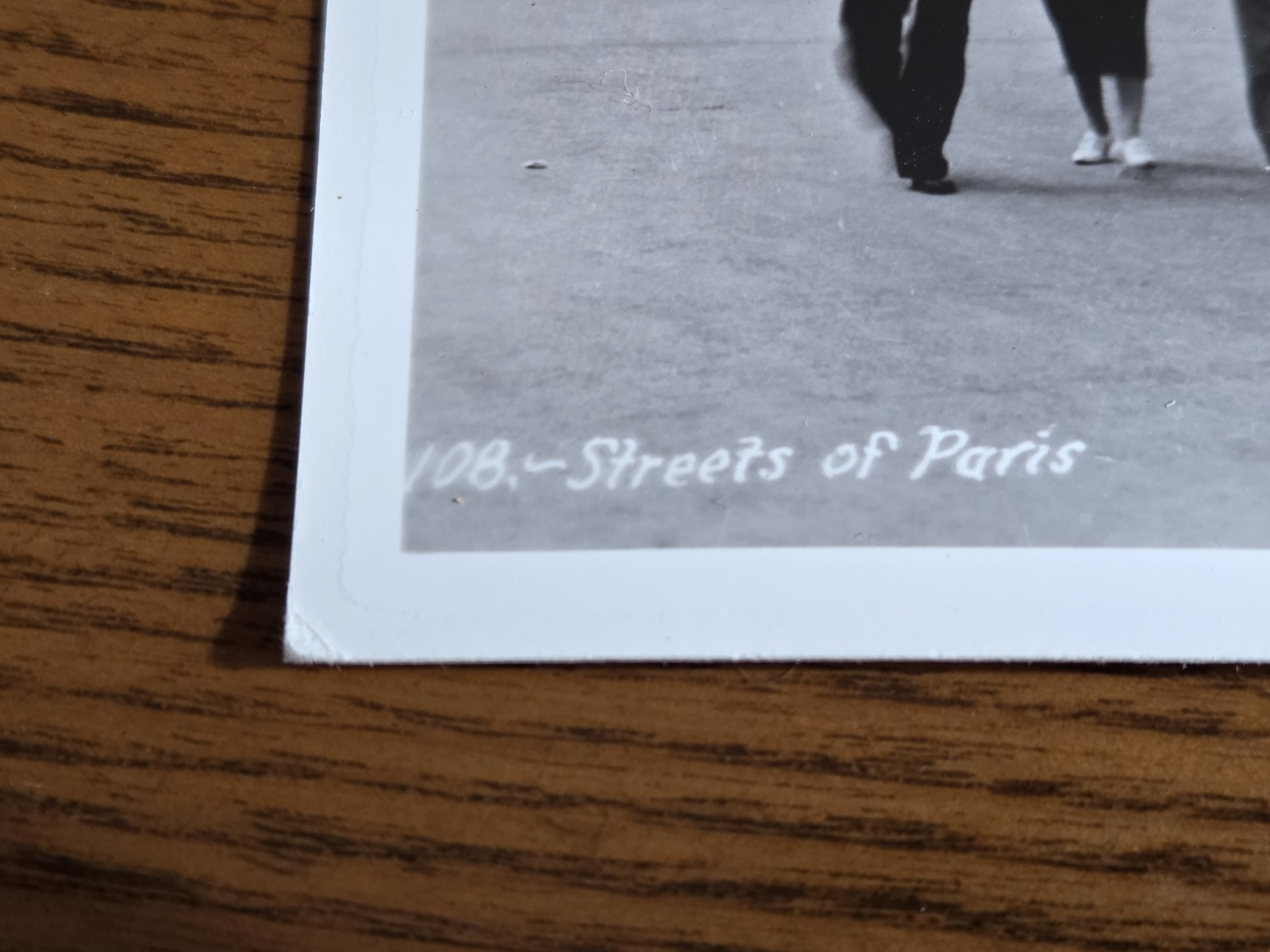 1936 Dallas Texas Centennial Exposition RPPC – #108 Streets of Paris – Postcard