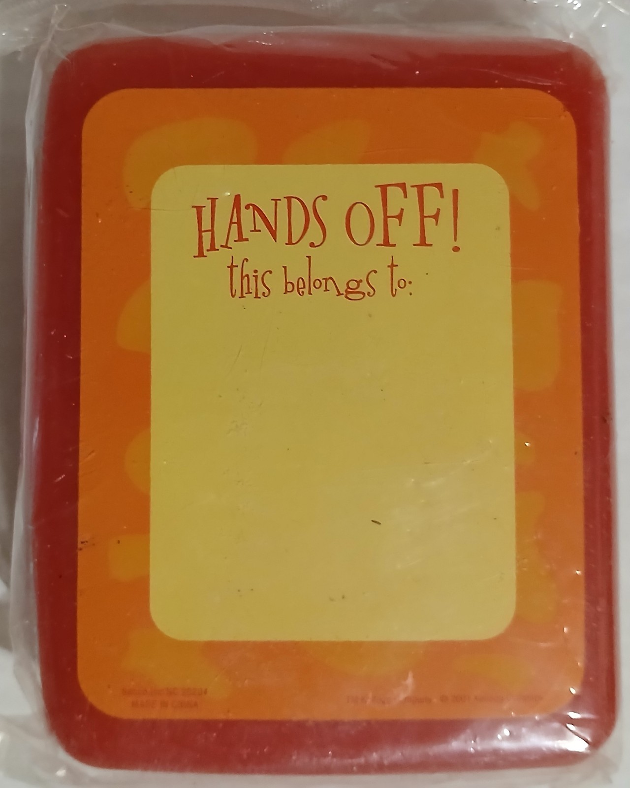 Vintage Kellogg’s Pop Tart Pastry Container. NIP 2001