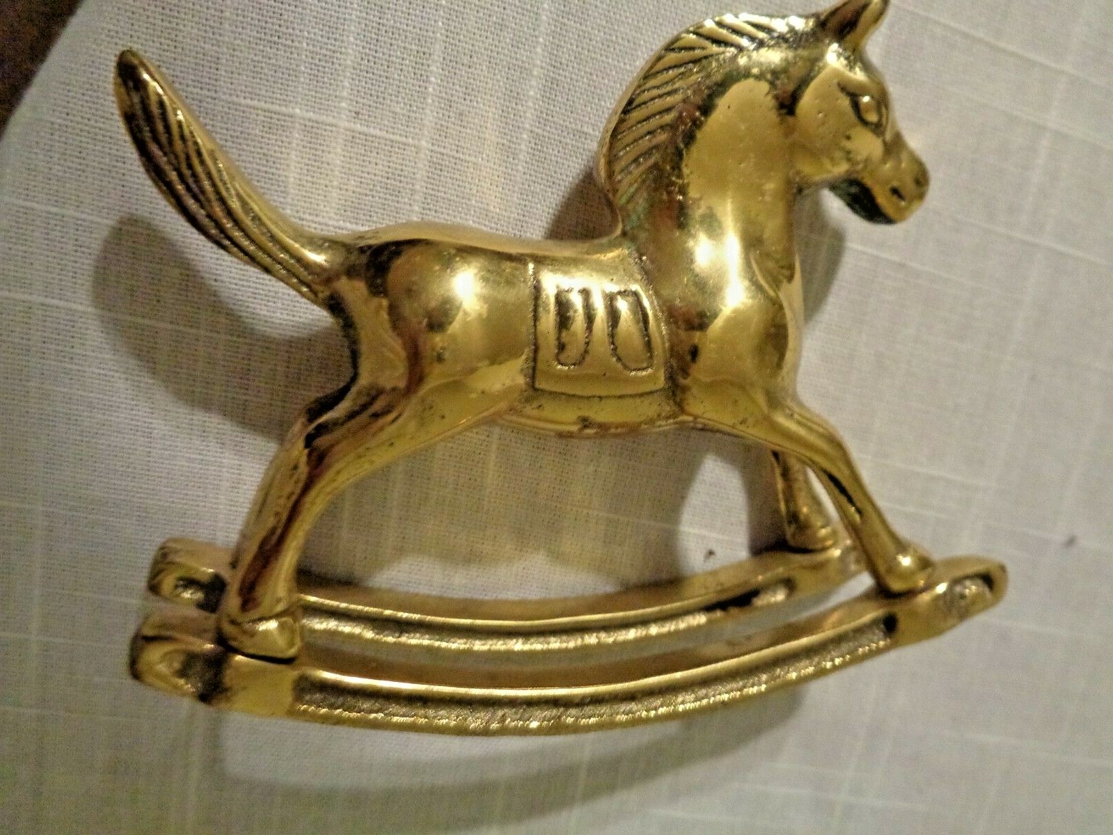 Brass Rocking Horse 3 In Height & 3 ½ In Long