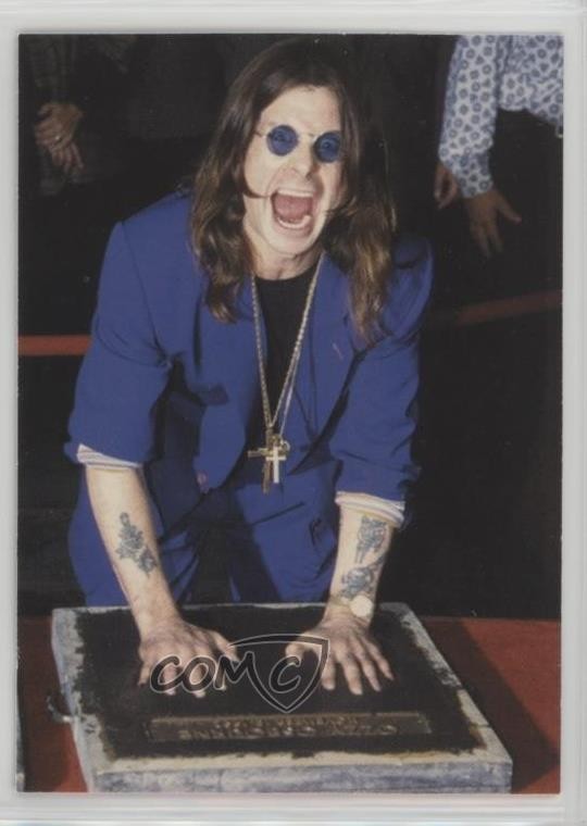 2001 NECA Now Let the Madness Begin… Ozzy Osbourne Rock Walk #53 2a1