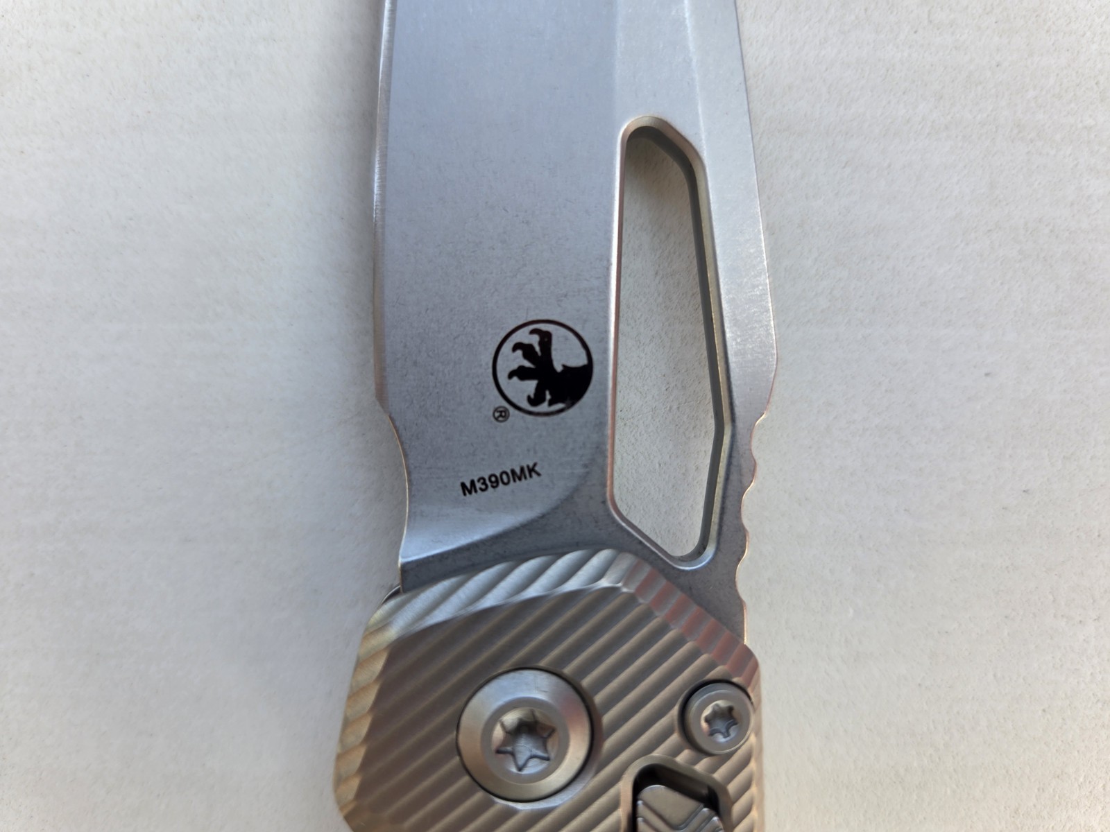 Microtech Knives MSI RAM LOK Fluted Natural Clear Apocalyptic Standard M390MK…