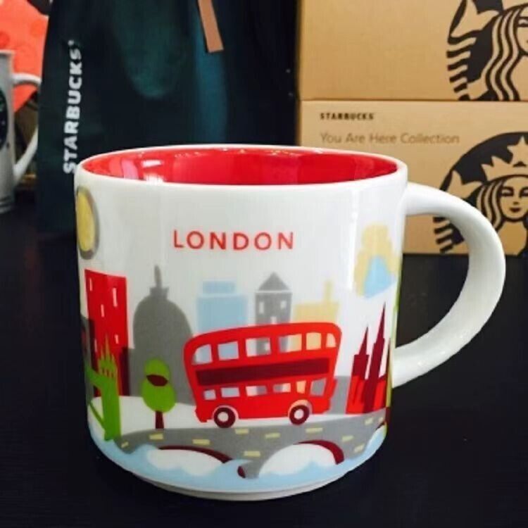 Holiday Gift Starbucks Cute Mini Global Cities “You Are Here” Coffee Mug 59ml