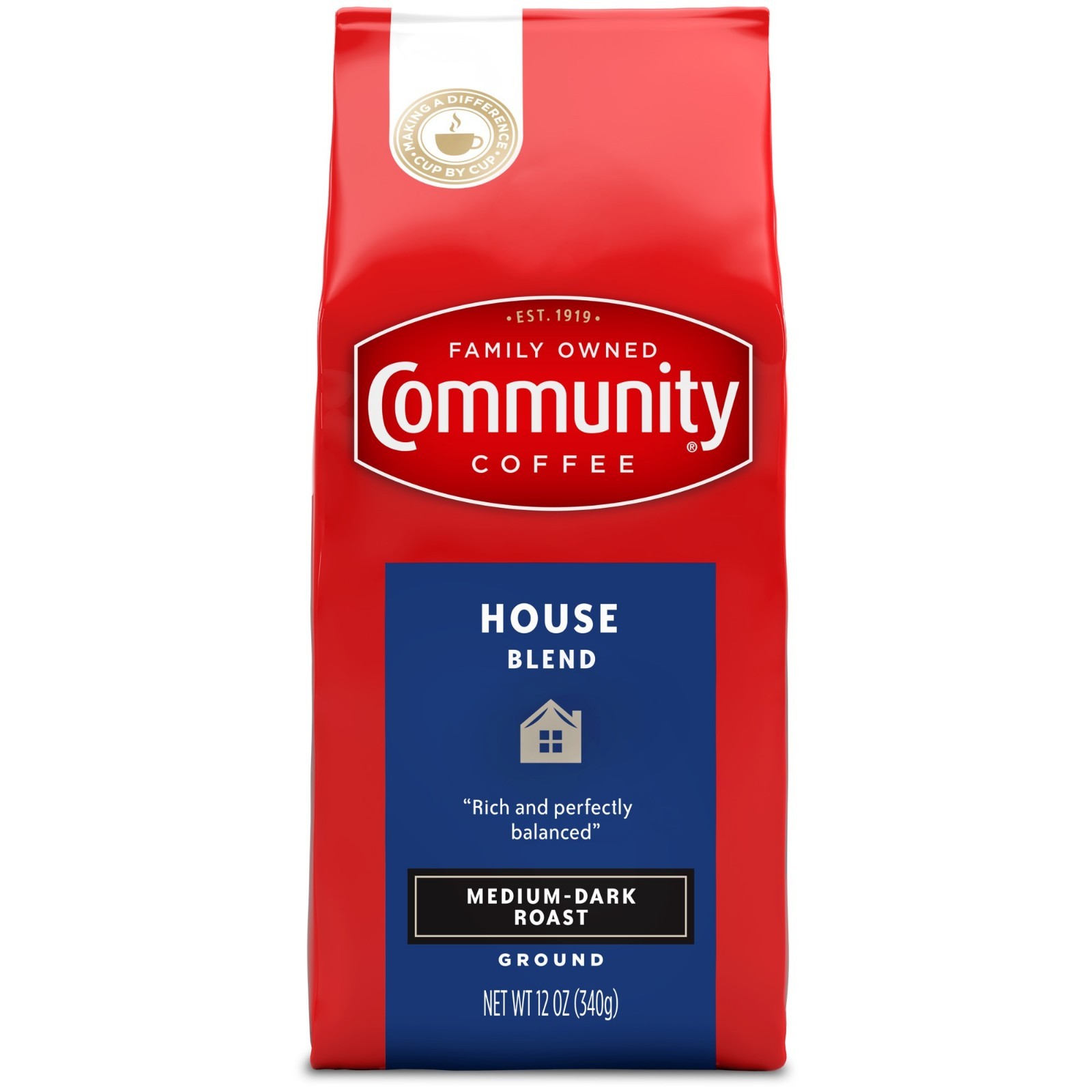 (6 Pack) Community Coffee House Blend Ground Coffee 12oz…(wa)