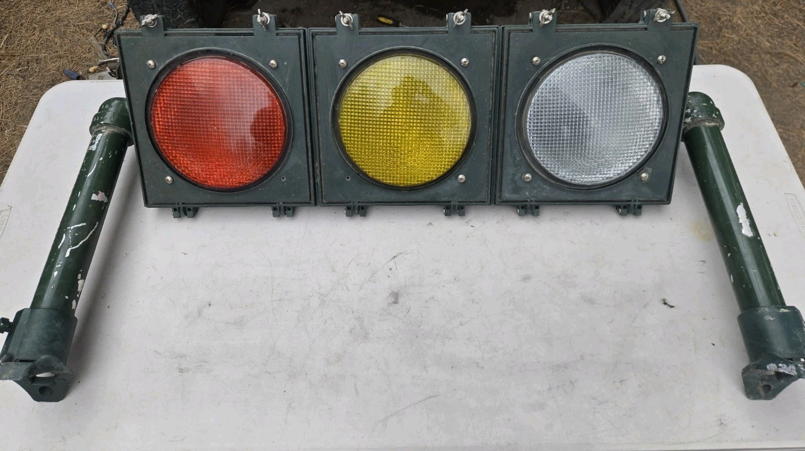 VINTAGE ECONOLITE SIGNAL TRAFFIC SIGNAL LIGHT