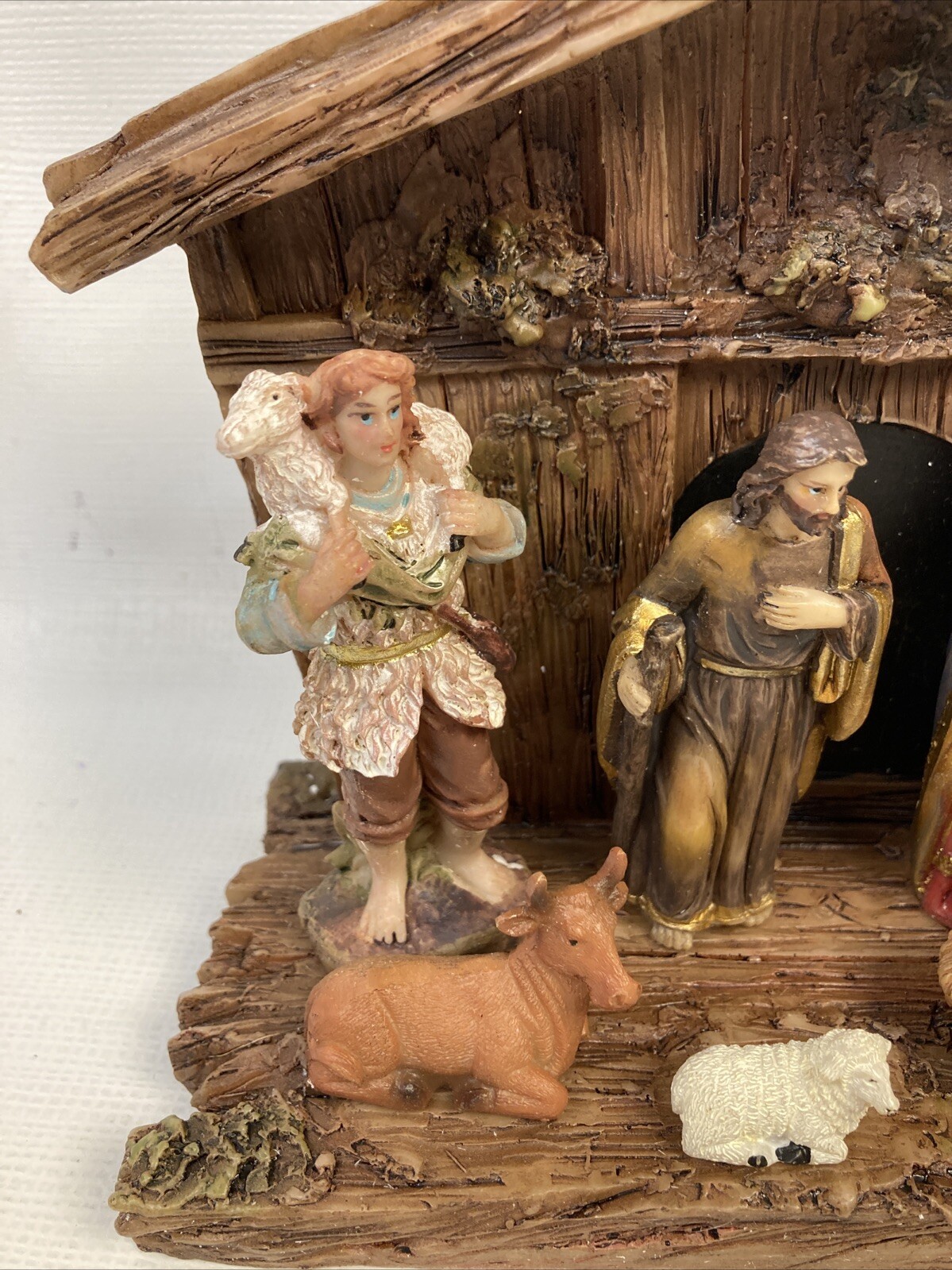 Kurt Adler 12-Piece Small Nativity Set New Without Packaging