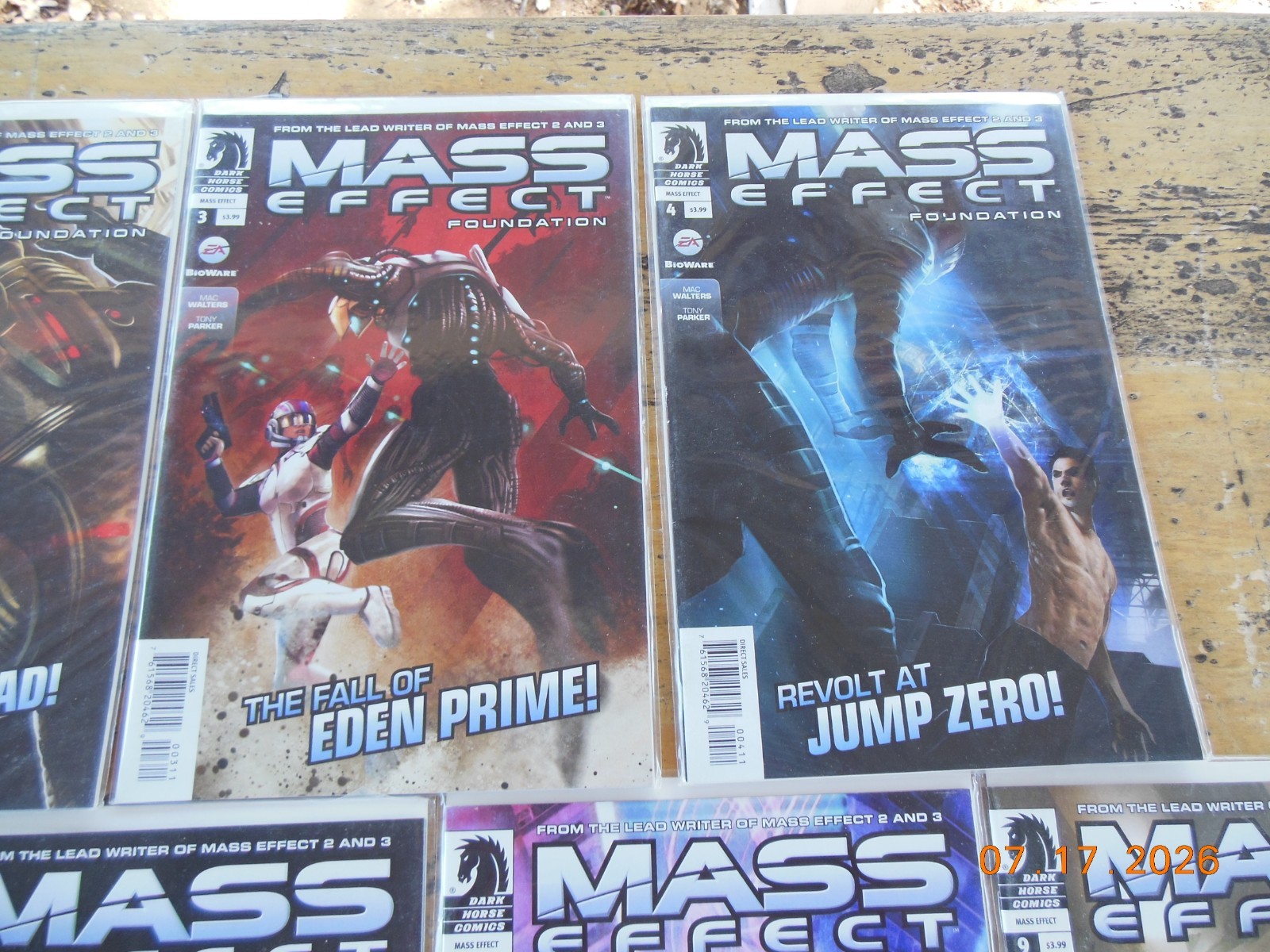 mass effect foundation #1-13 dark horse comics