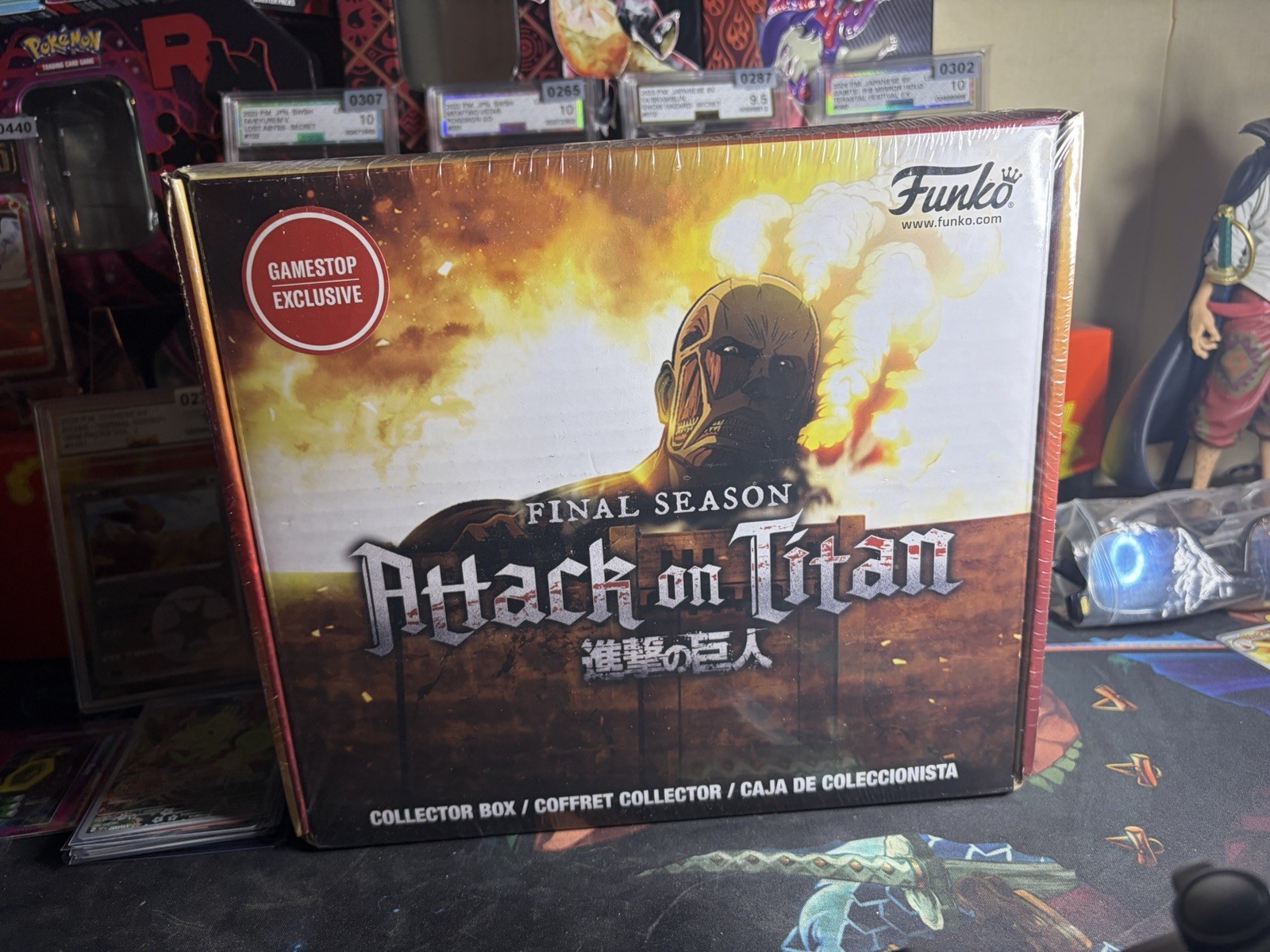 Attack on Titan Final Season Collector’s Box GameStop Exclusive! SEALED!