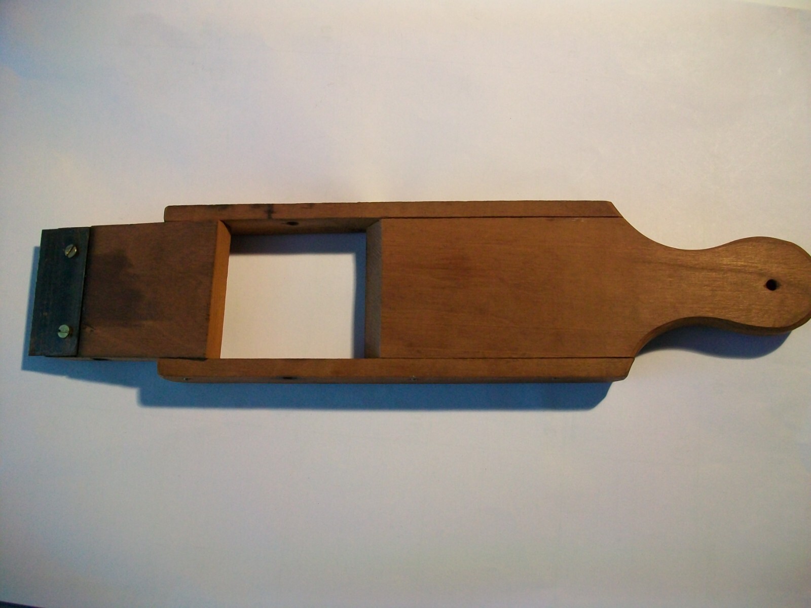 Primitive Handmade Wood Mandolin Veggie/Potato Slicer /Cutter Antique-Small