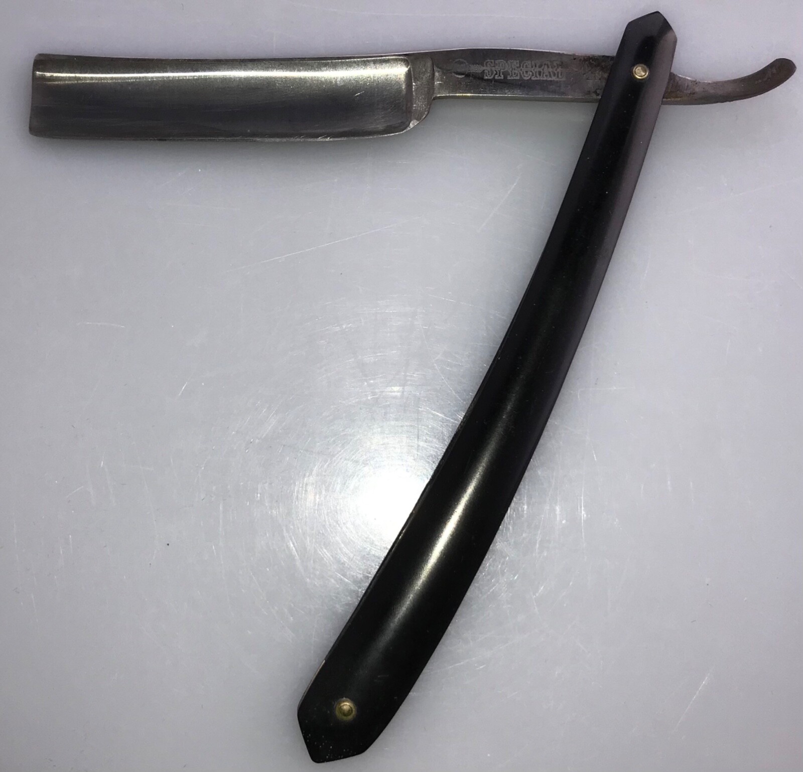WADE & BUTCHER “SPECIAL” Straight Edge Razor Sheffield, England Vintage Sharp