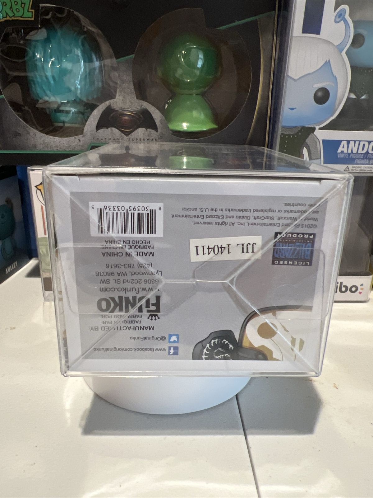 Funko Pop! Games StarCraft II Jim Raynor Vinyl Figurine #19 with protector