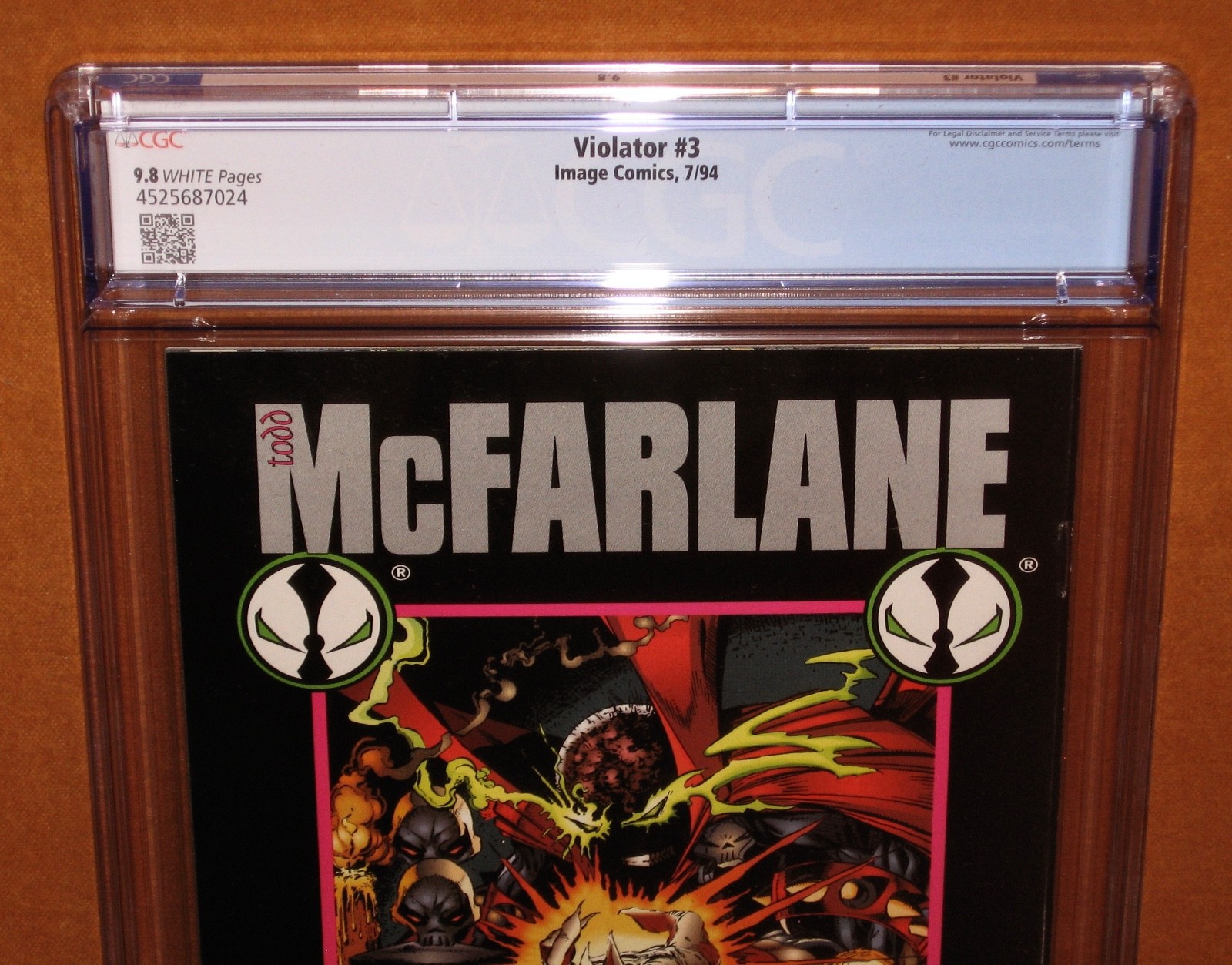 Violator #1 #2 #3 CGC 9.8 Full RUN HIGHEST grades in Census! 24pix Spawn INSURED