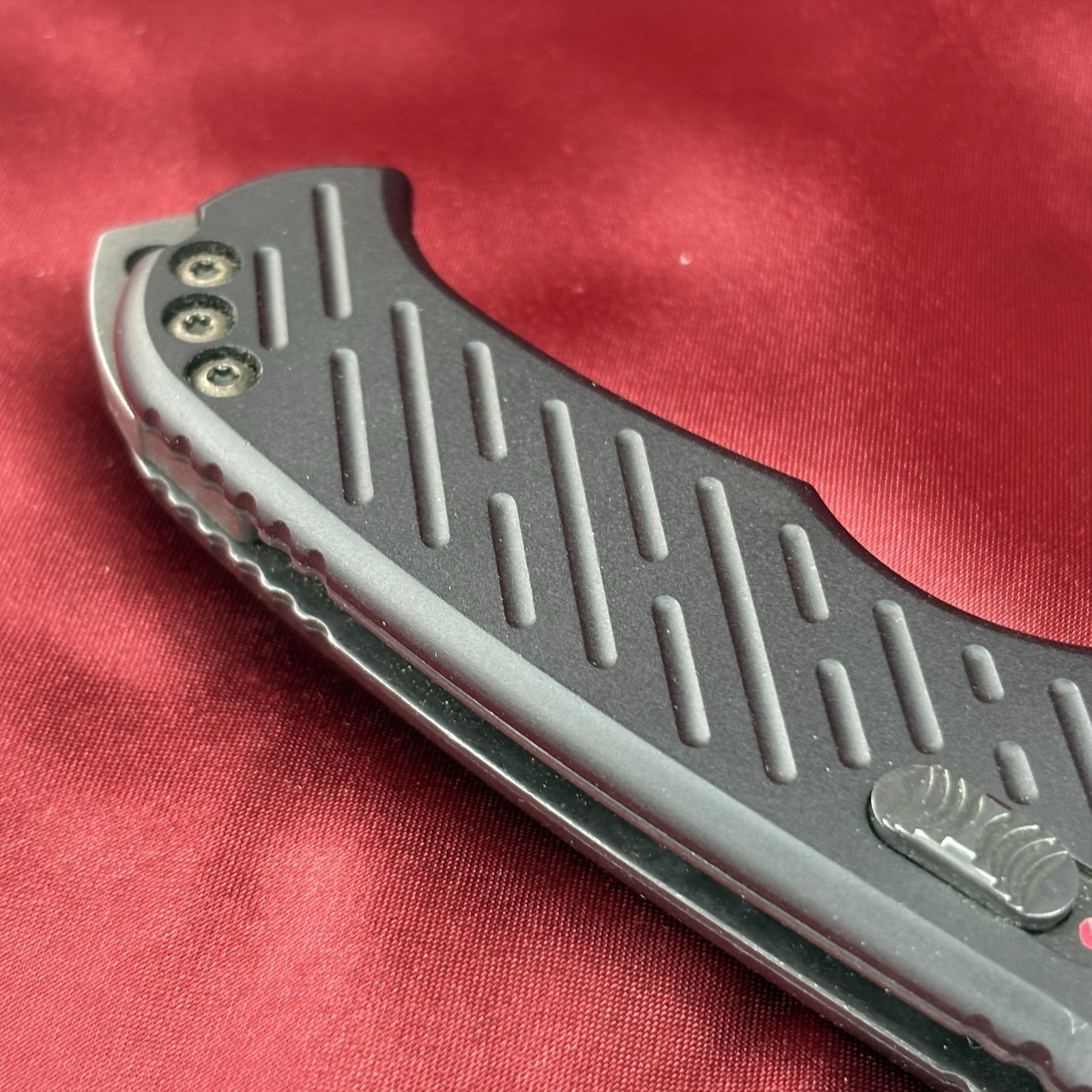 GERBER FOLDING COMBAT 06 MODEL KNIFE🇺🇸S30V SERRATED-PLAIN W/SHEATH-EXCELLENT