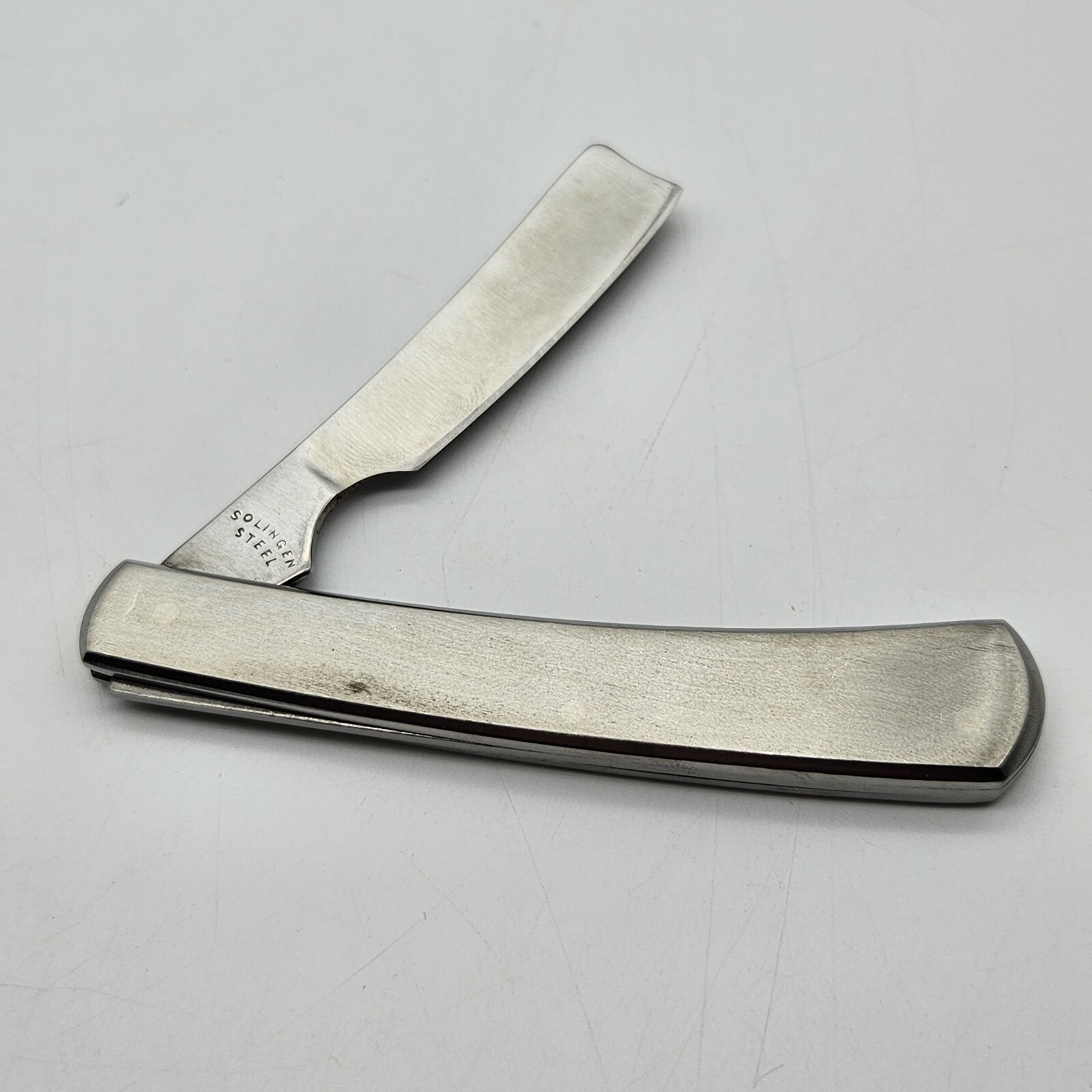 Vintage George H W Bush / Dan Quayle ‘92 1992 Straight Razor Set, Solingen RARE