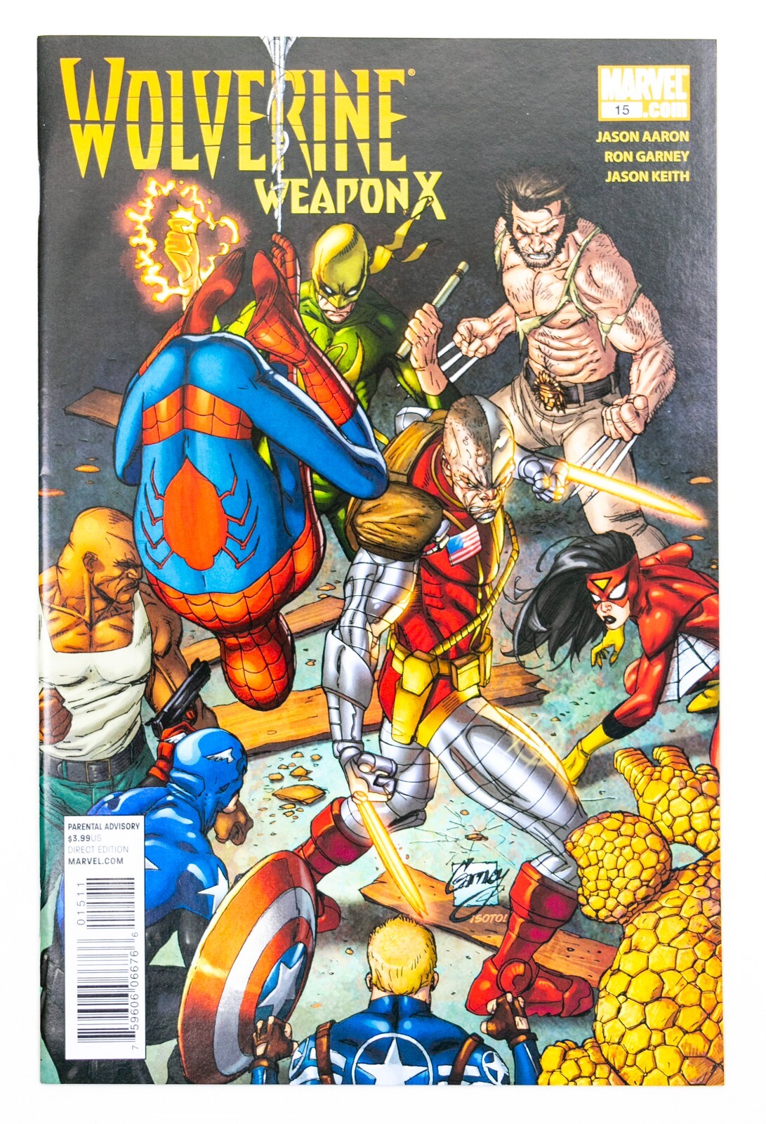 Wolverine: Weapon X #15 (2009 Marvel) Jason Aaron & Ron Garney Art/Cover! NM-