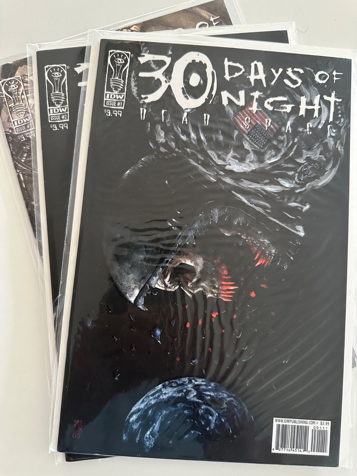30 DAYS OF NIGHT DEAD SPACE 1-3 1 2 3 COMPLETE SERIES (2006, IDW) VF/NM