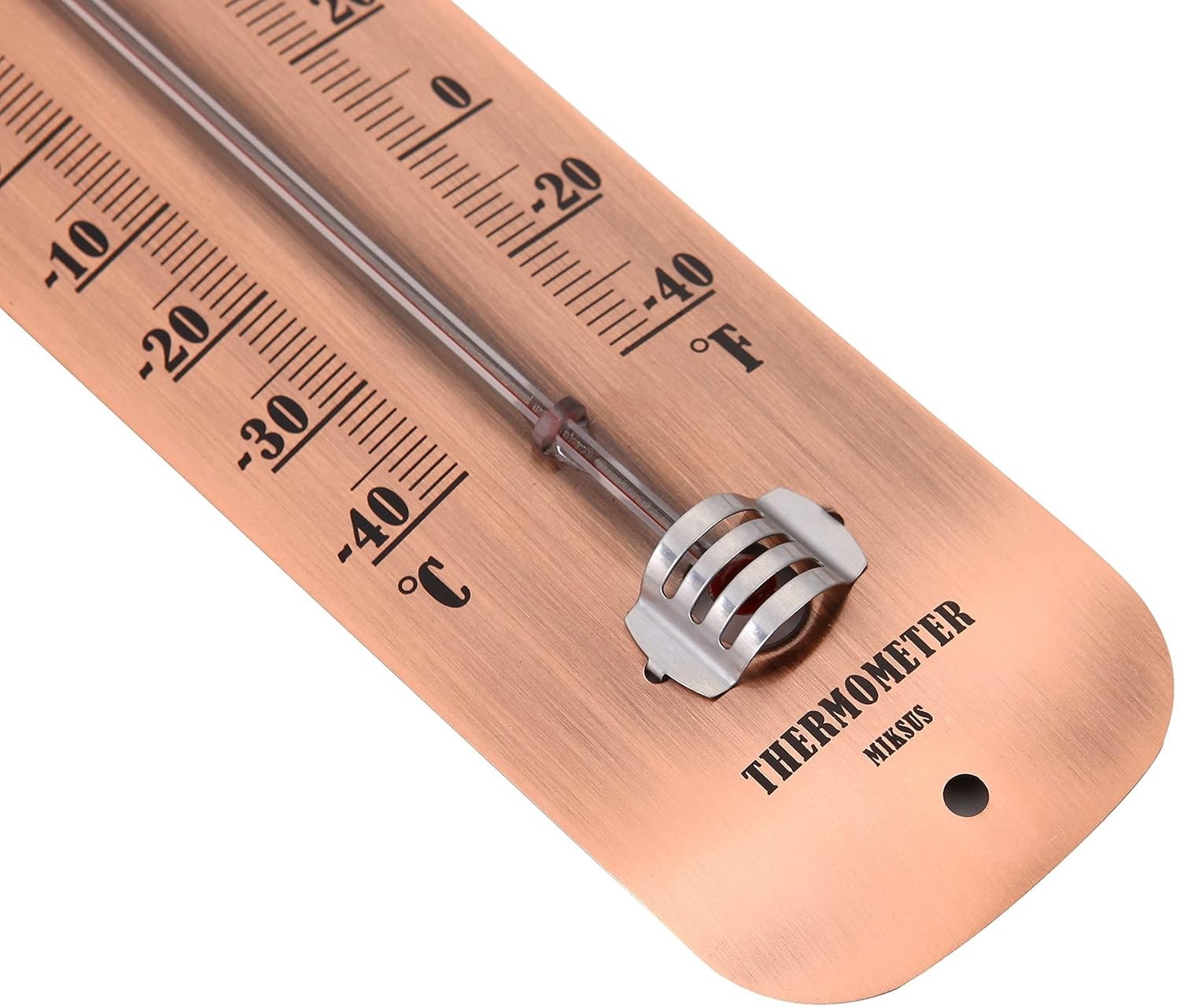 12.2 Inch Large Number Thermometer – Durable Indoor/Outdoor Celsius & Fahrenheit