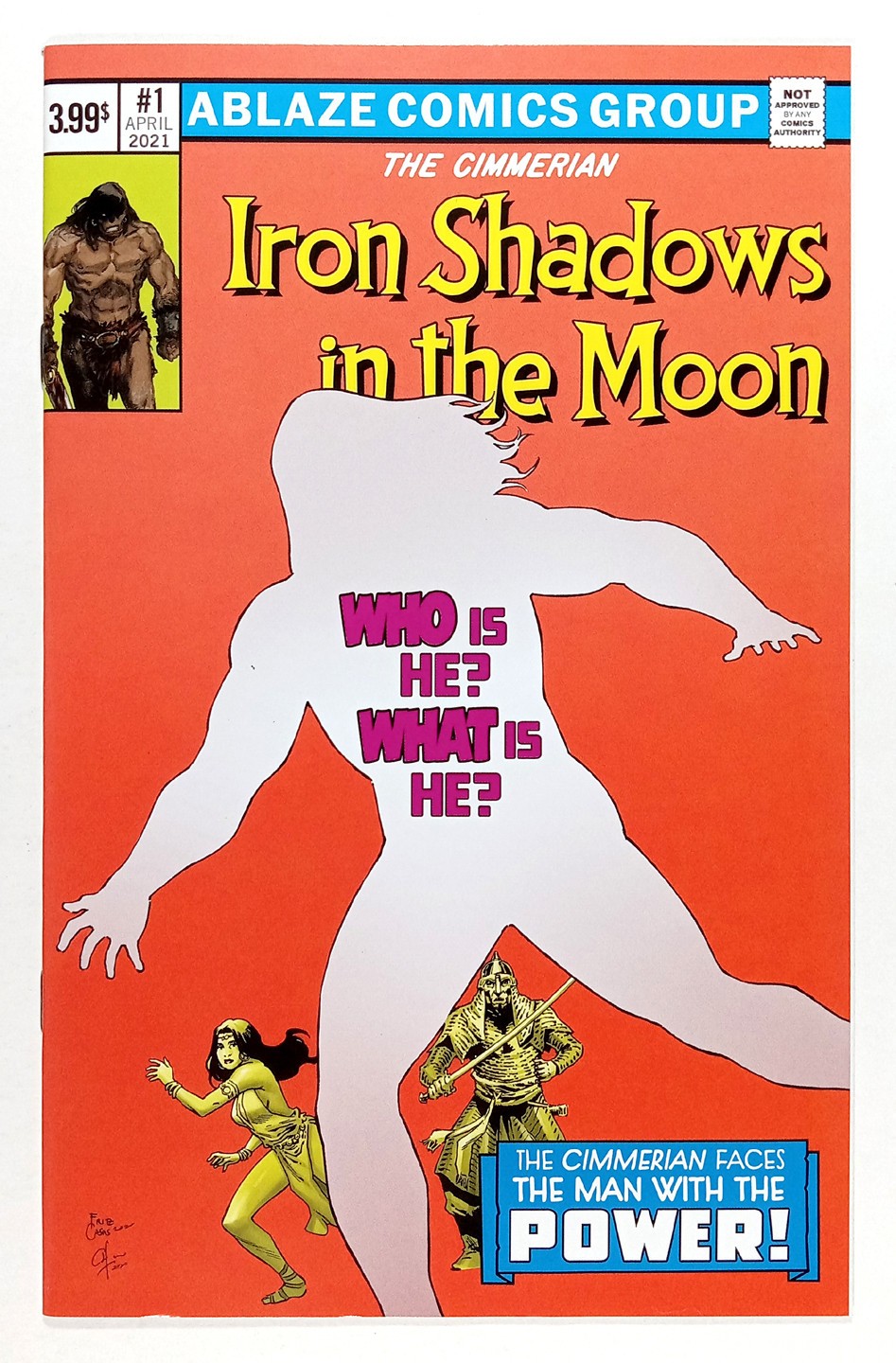 The Cimmerian Iron Shadows in the Moon #1D. #2B, #3B. #3D, #3E (2021) Ablaze
