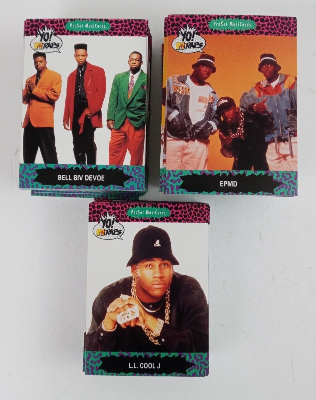1991 Pro-Set Yo! MTV Raps Music Trading Cards (Pick Your Card)