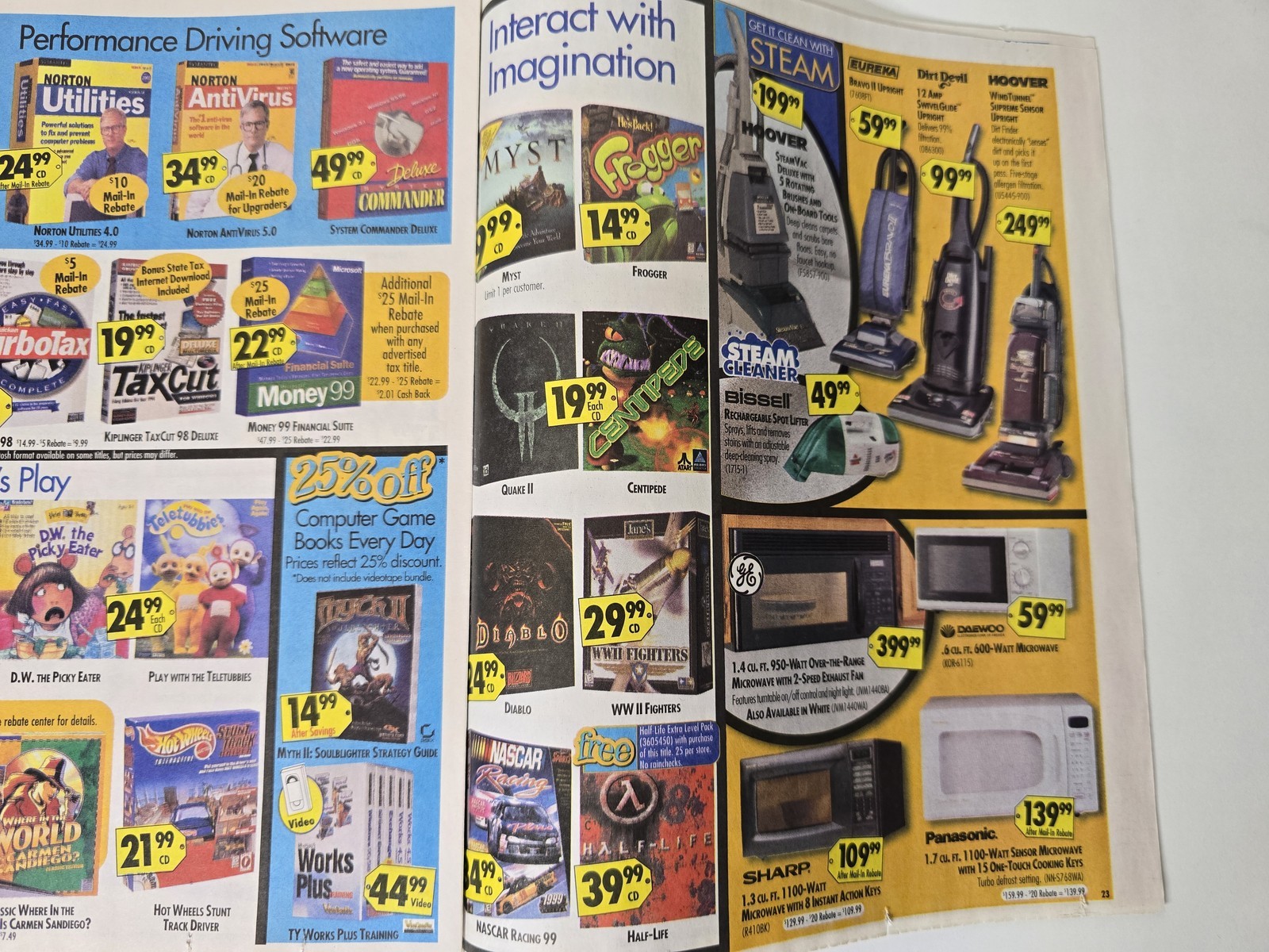 Best Buy March 7 1999 Electronics Catalog PlayStation Computer 31 Pages Vintage