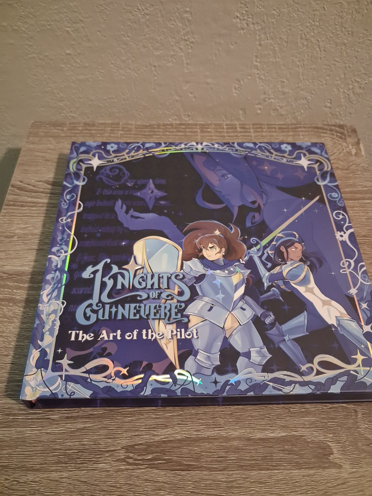 KNIGHTS OF GUINEVERE HARDCOVER PILOT ART BOOK + STICKERS OFFICIAL SOLD OUT