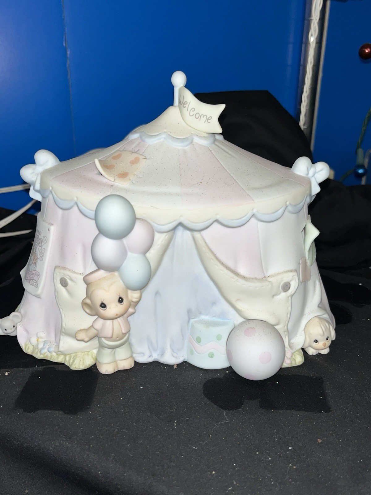 Vintage Precious Moments Sammy’s Circus Lighted Tent