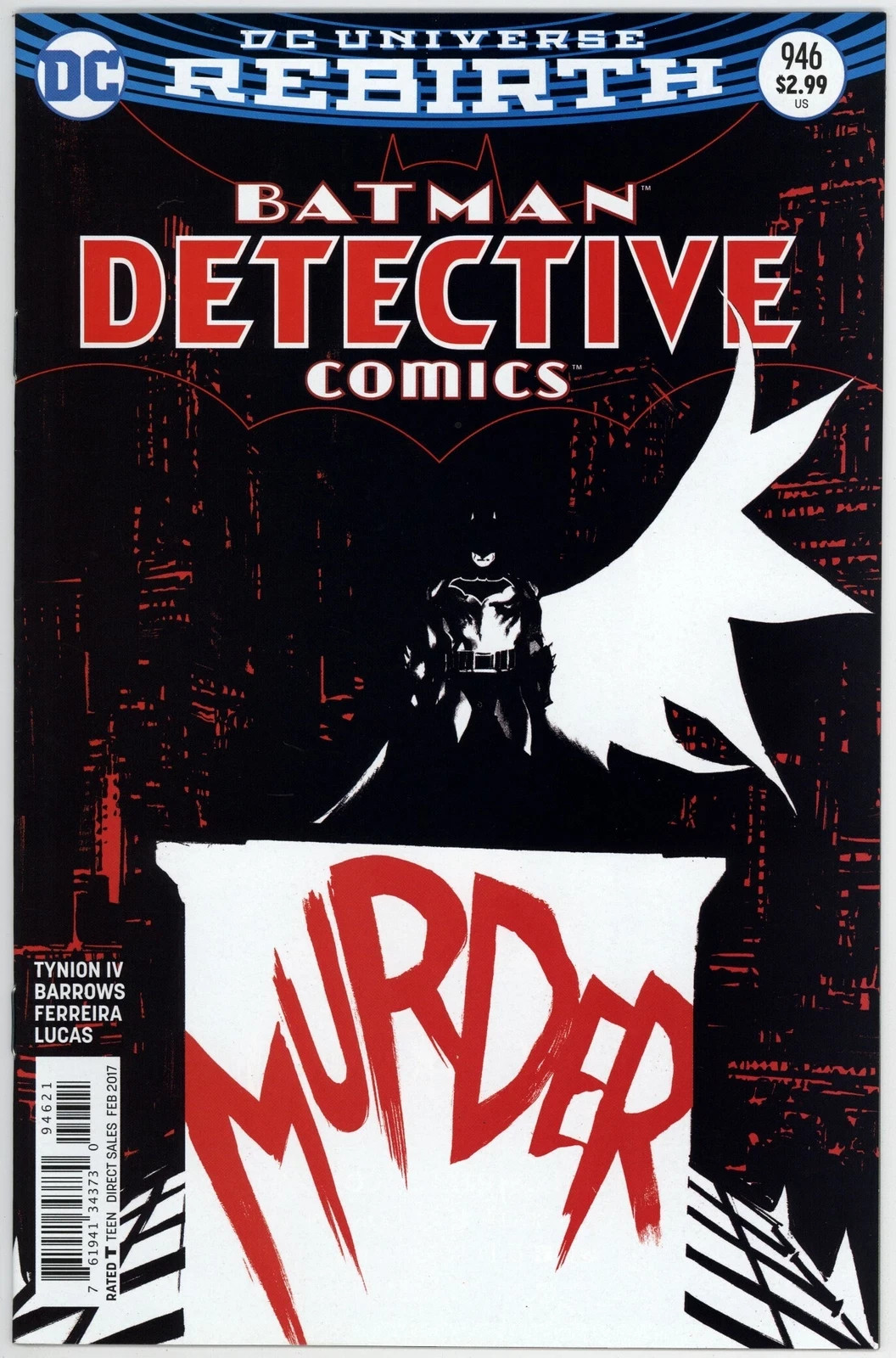 Detective Comics (2011) #946B NM 9.4 Variant