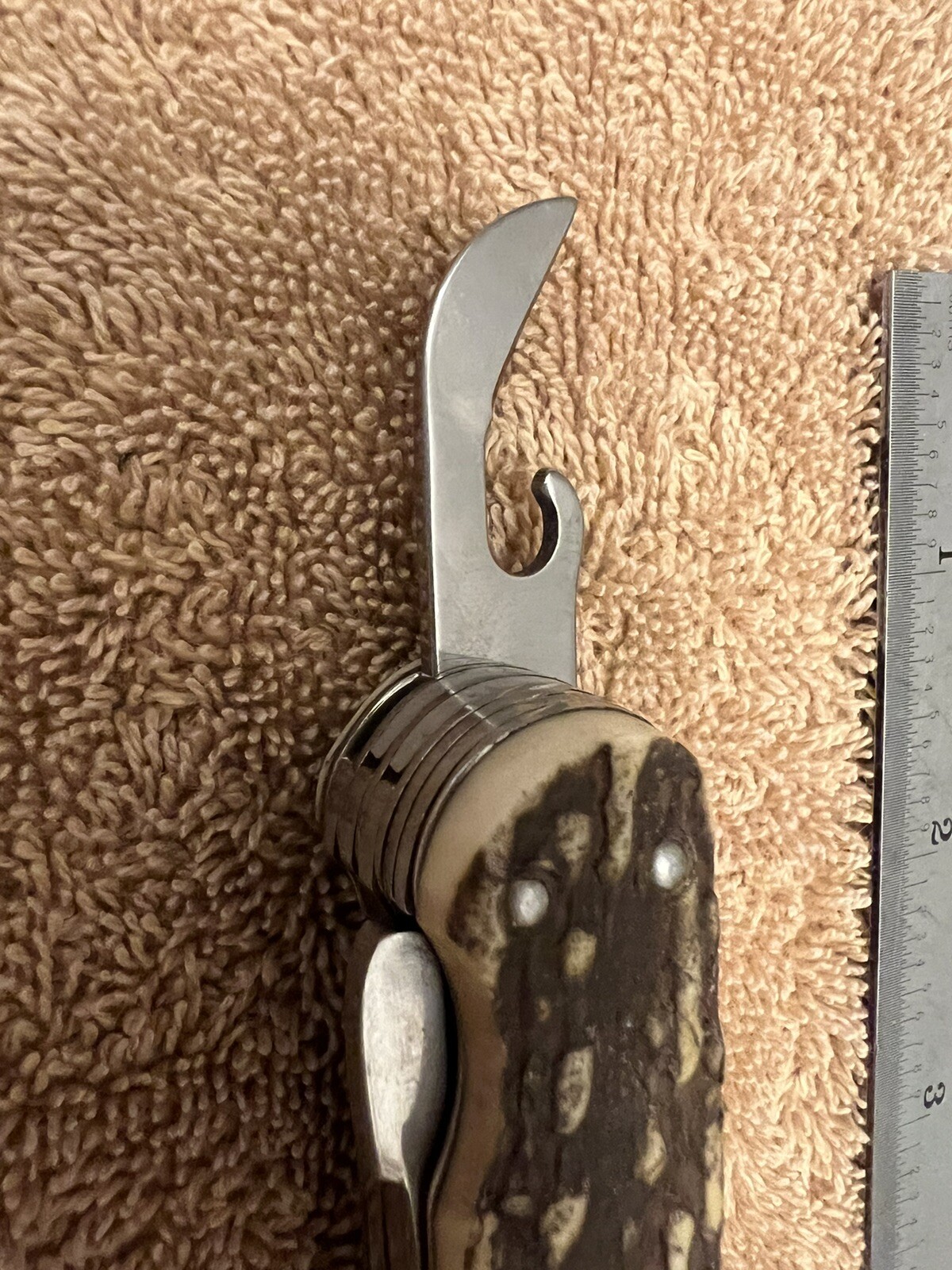 Mikov Czechoslovakia Stag Army Style Lock Back Knife