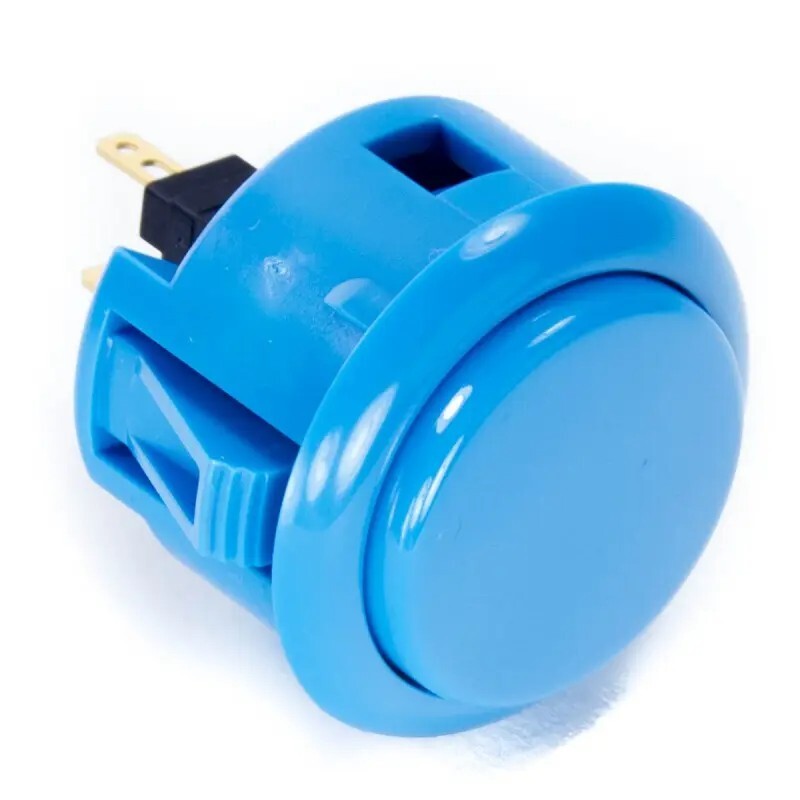 Sanwa OBSF-30mm Snap-in Blue-OEM