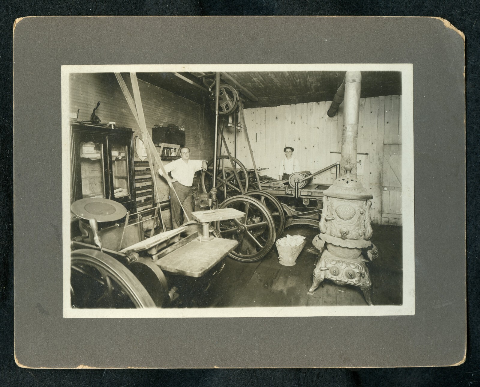 1900s image of Deadwood South Dakota Newspaper office 9 x 7 inches great image
