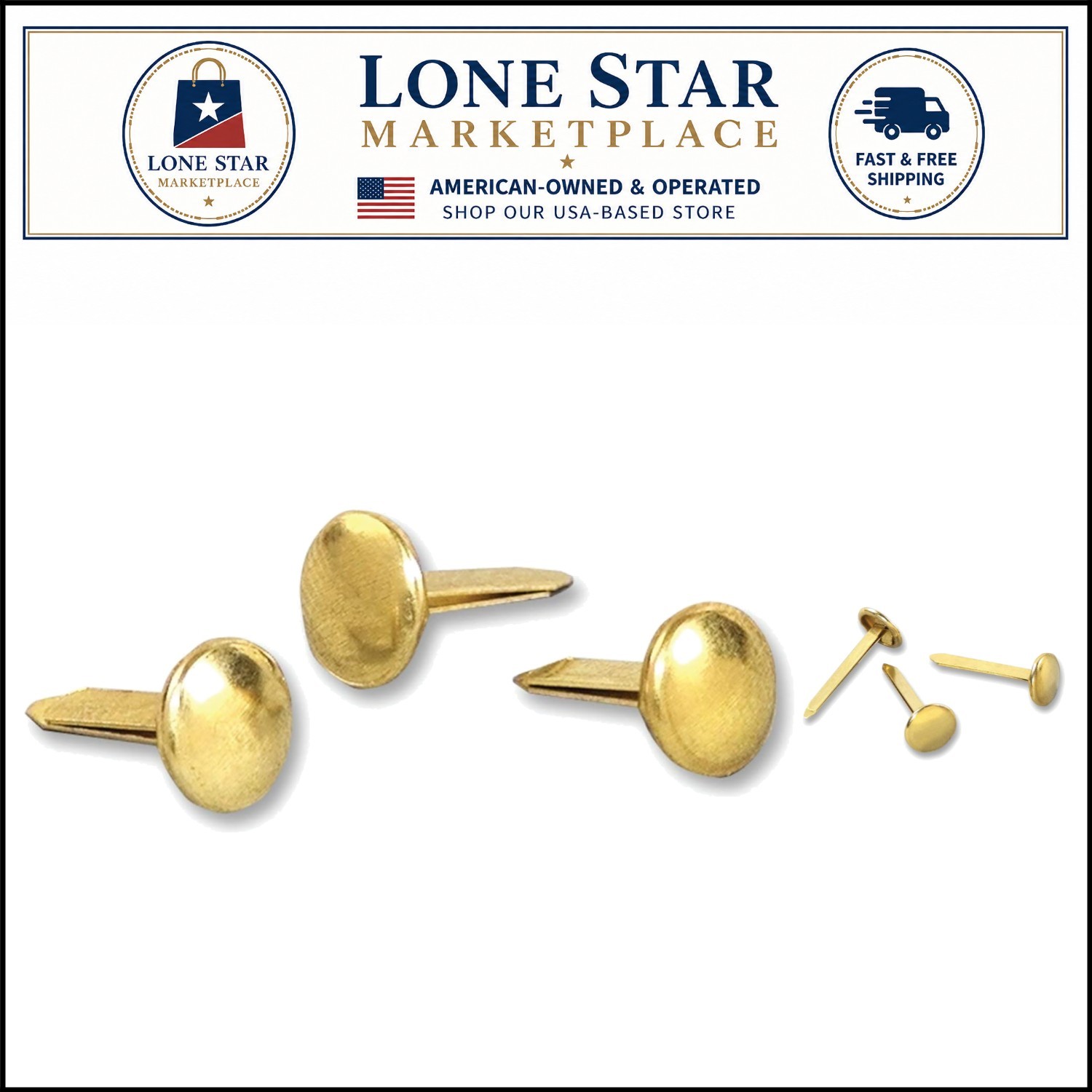 Secure and Stylish Brass Paper Fasteners – 1/2″ – 100 Pack for Document Safety