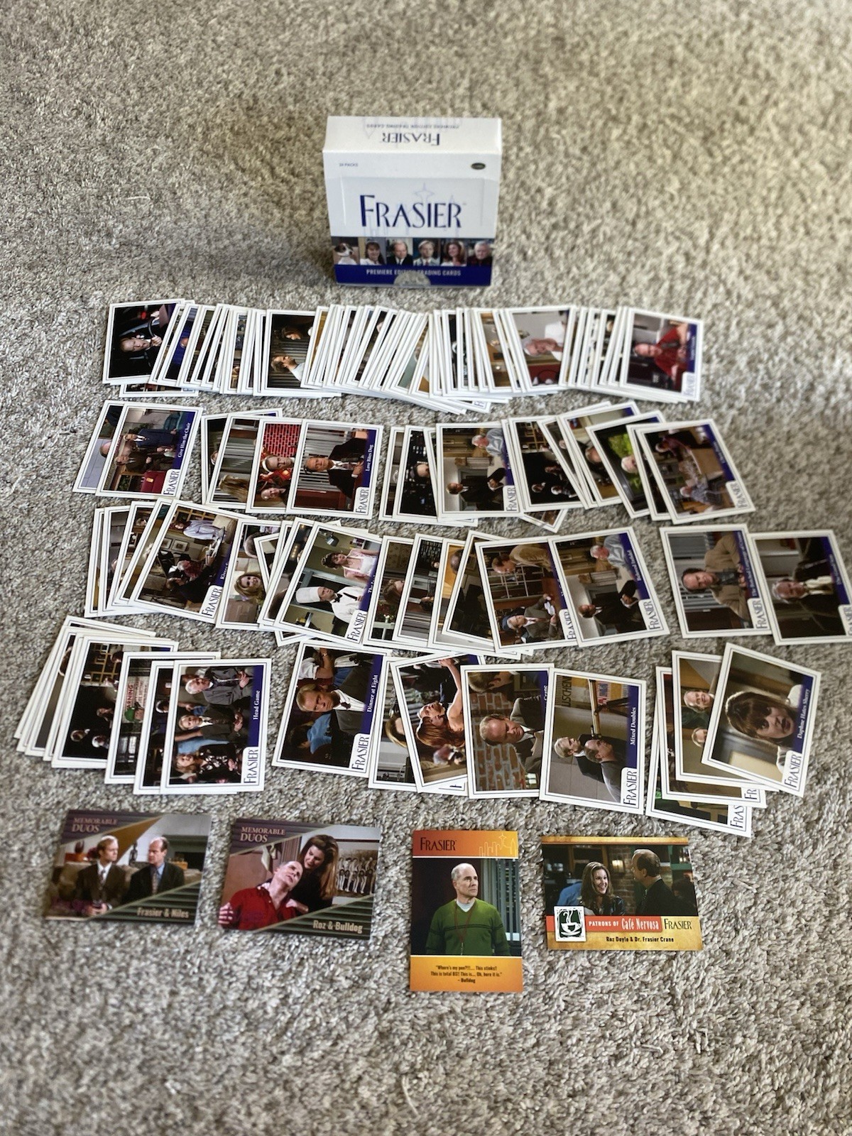 Lot Of 112 Rittenhouse Frasier Premiere Edition 2026 Trading cards Inc 4 Inserts