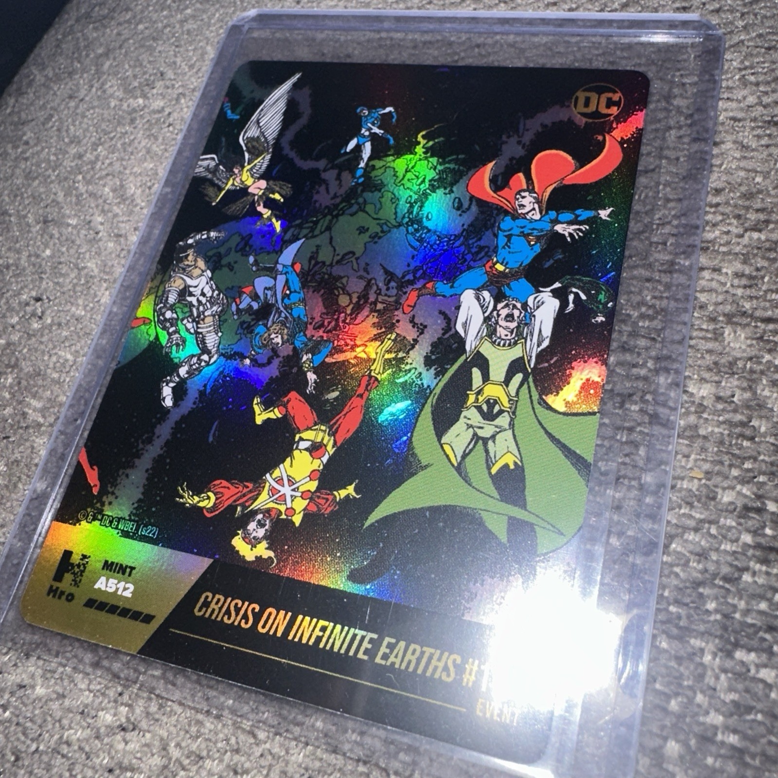 Hro Mythic Crisis On Infinite Earths #1 Physical Card A512