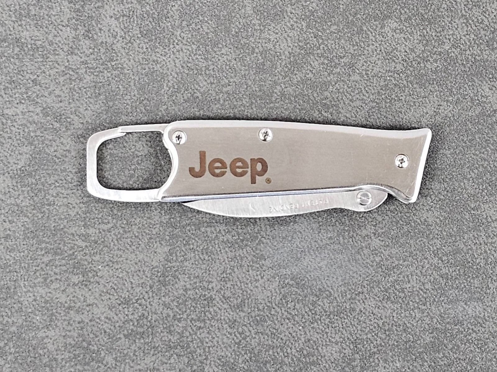 Kershaw Kai 1001 Twocan JEEP Pocket Knife Carabiner Discontinued Rare W/Box