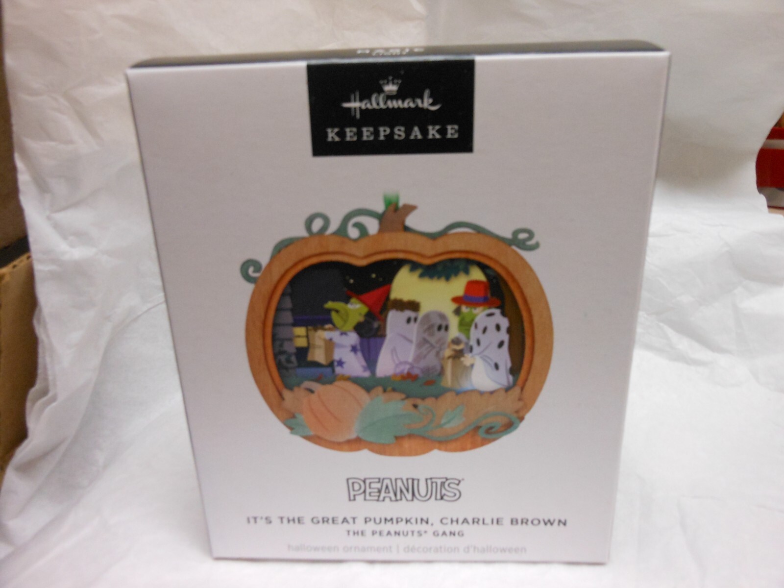 Hallmark Keepsake It’s The Great Pumpkin, Charlie Brown” 2024 Light Ornament NEW