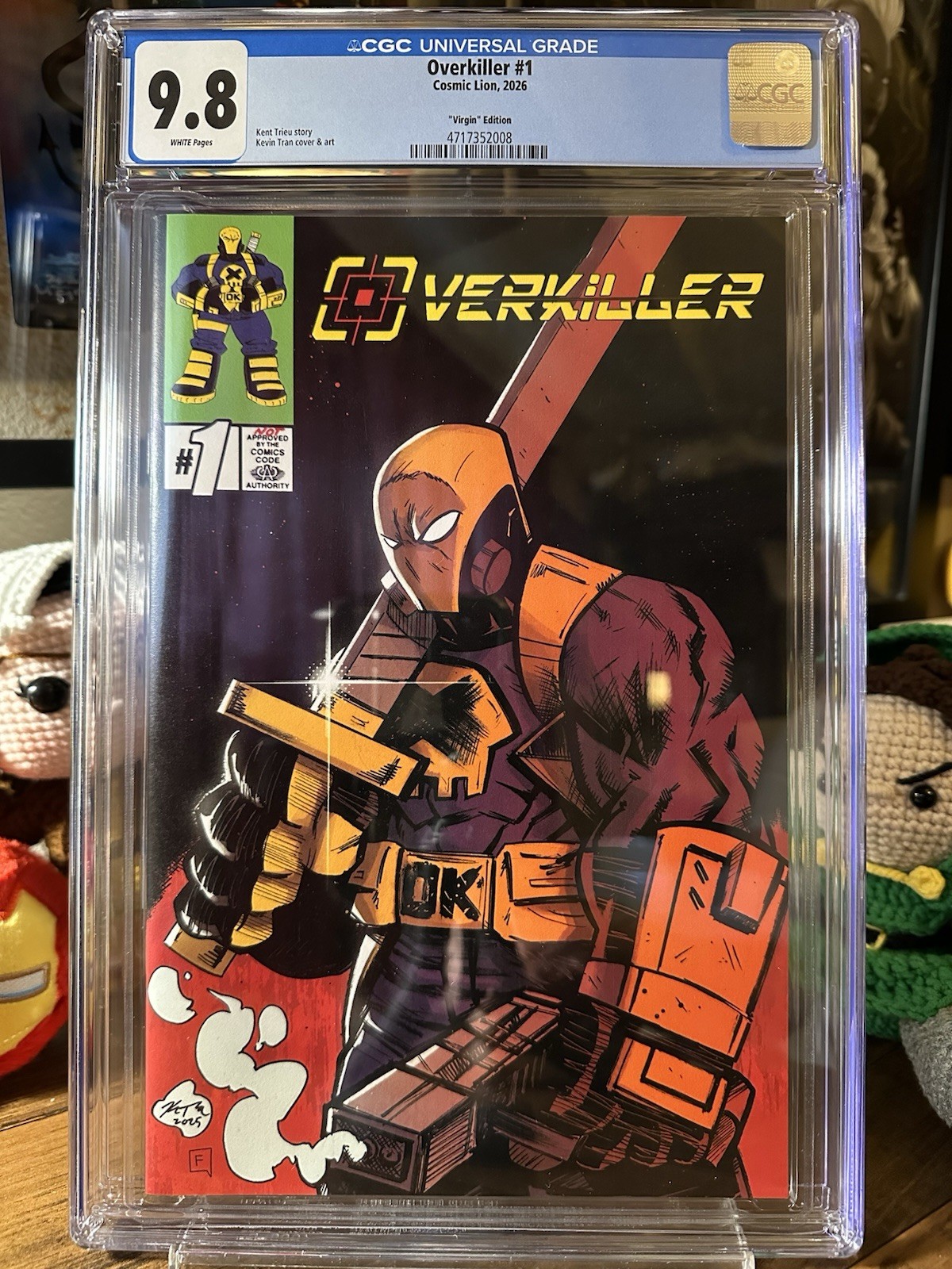 Overkiller #1 (9.8) – Virgin Edition – ONLY 9.8 IN EXISTENCE!!