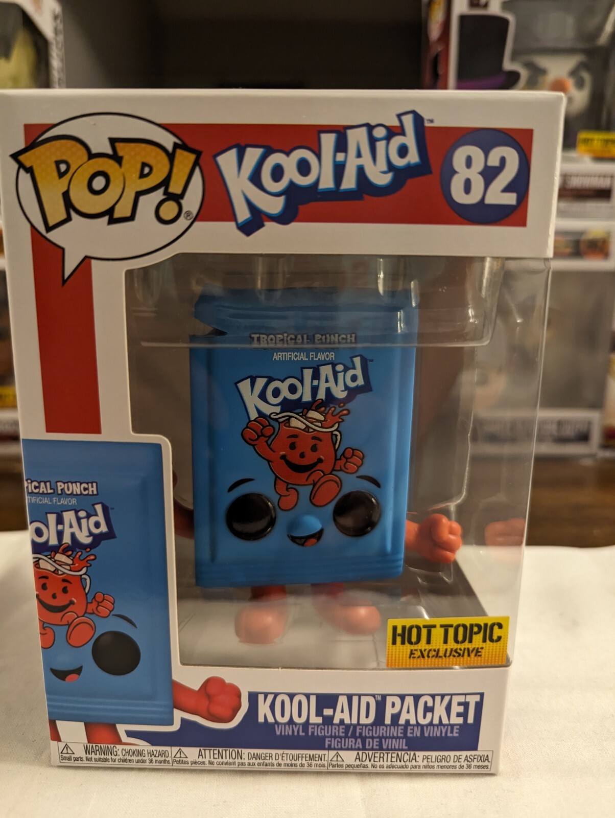 Funko Pop! Ad Icon Kool-Aid Packet Hot Topic Exclusive #82