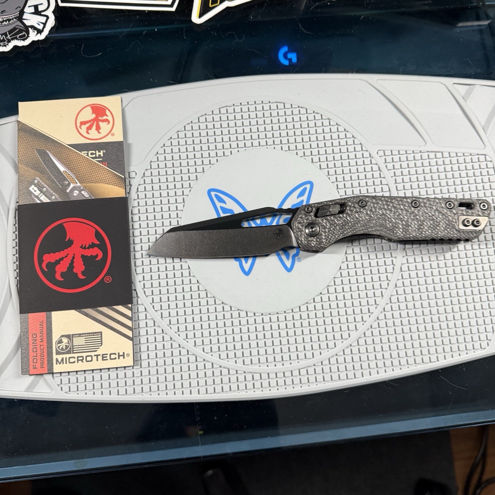 Microtech MSI Carbon Fiber DLC Coated M390MK not Shadow DLC False Advertisement