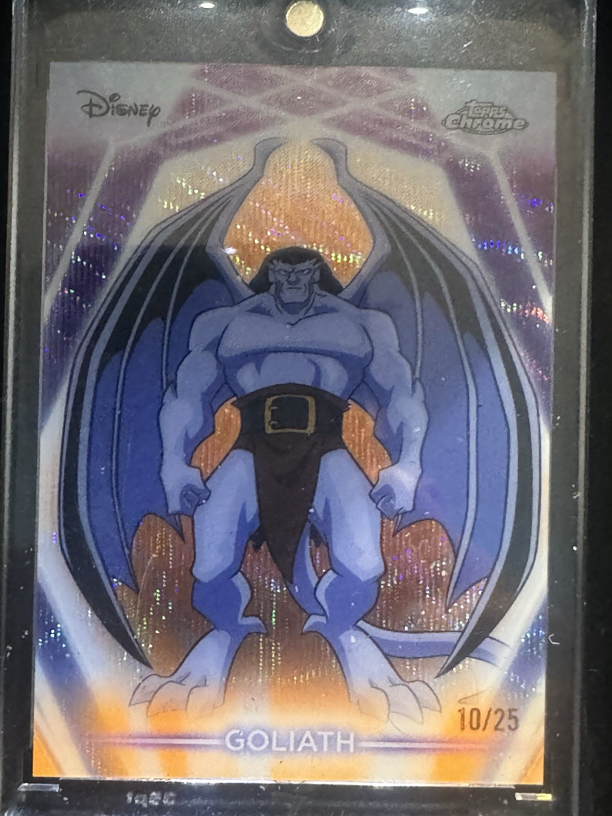 Topps Chrome Disney Gargoyles 2026 Goliath CNE-134 Serial Numbered 10/25