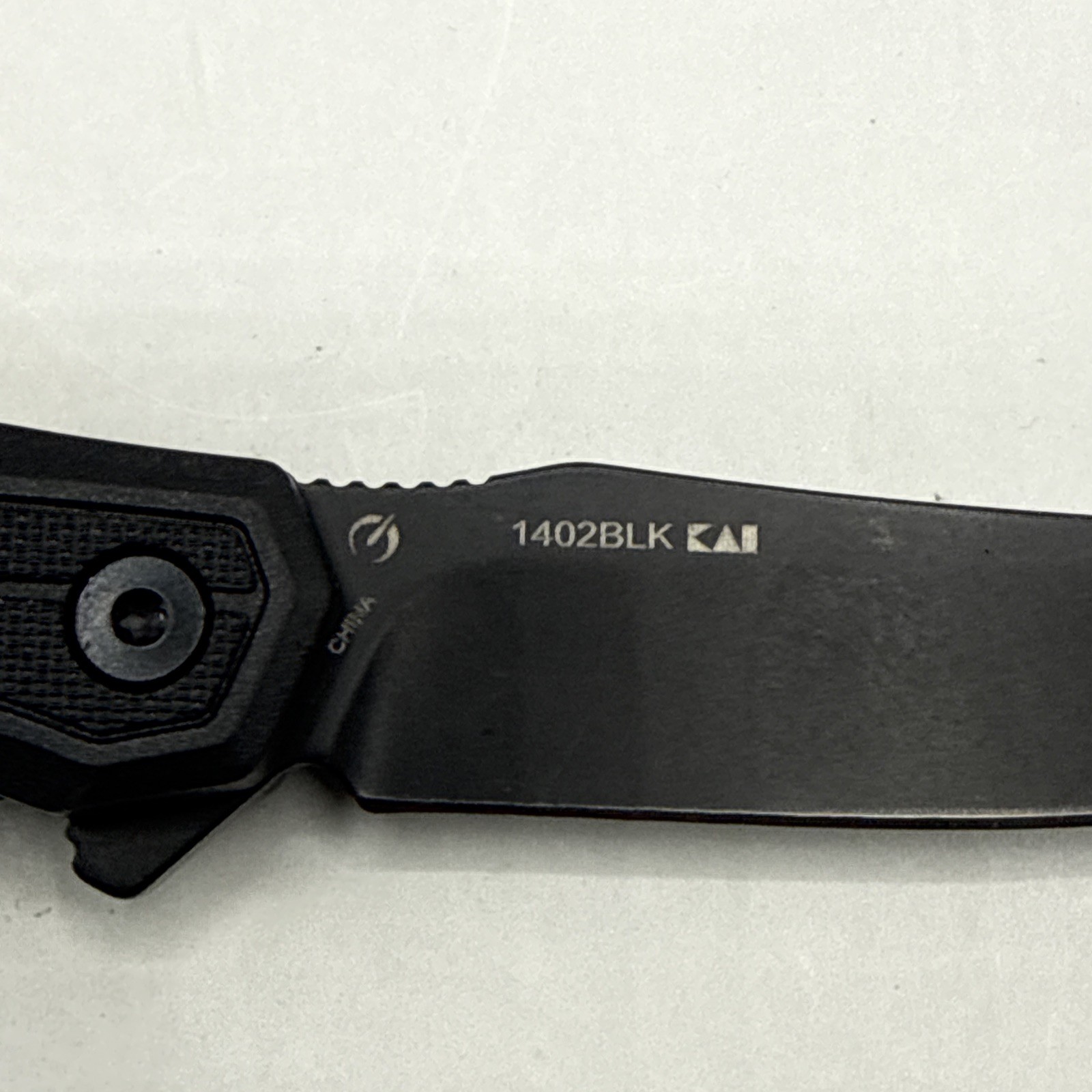 Kershaw 1402BLK Appa Knife – Black
