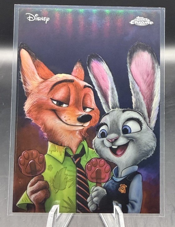 2026 Topps Chrome Disney Zootopia Art Of Disney AD-9